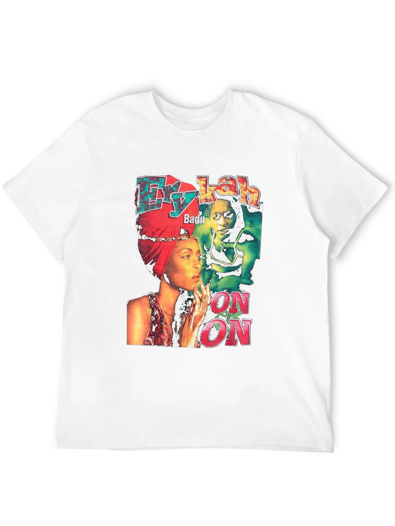 Black Erykah Badu Graphic T-Shirt Black view 12