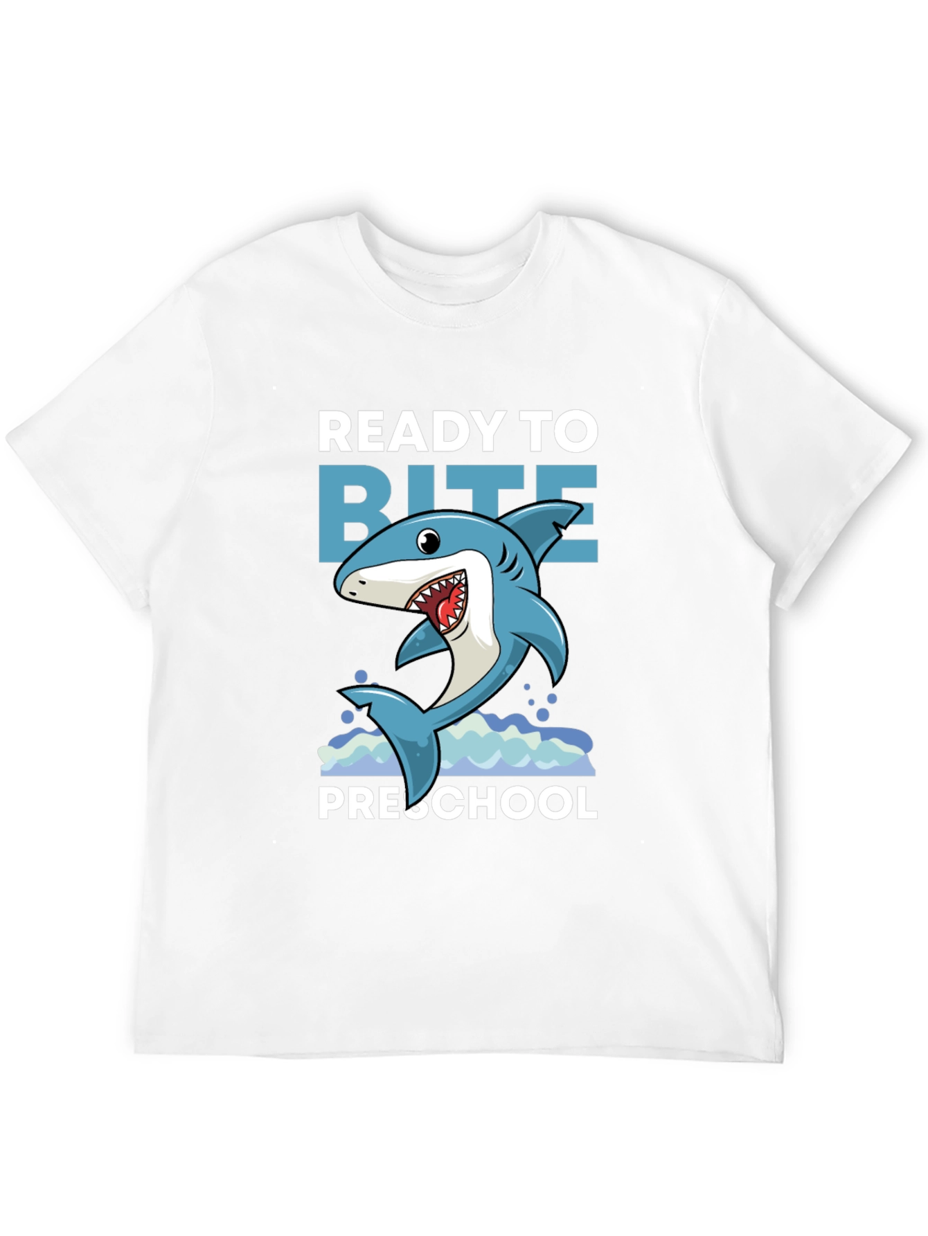 Black Ready to Bite Preschool Shark Tee view 12