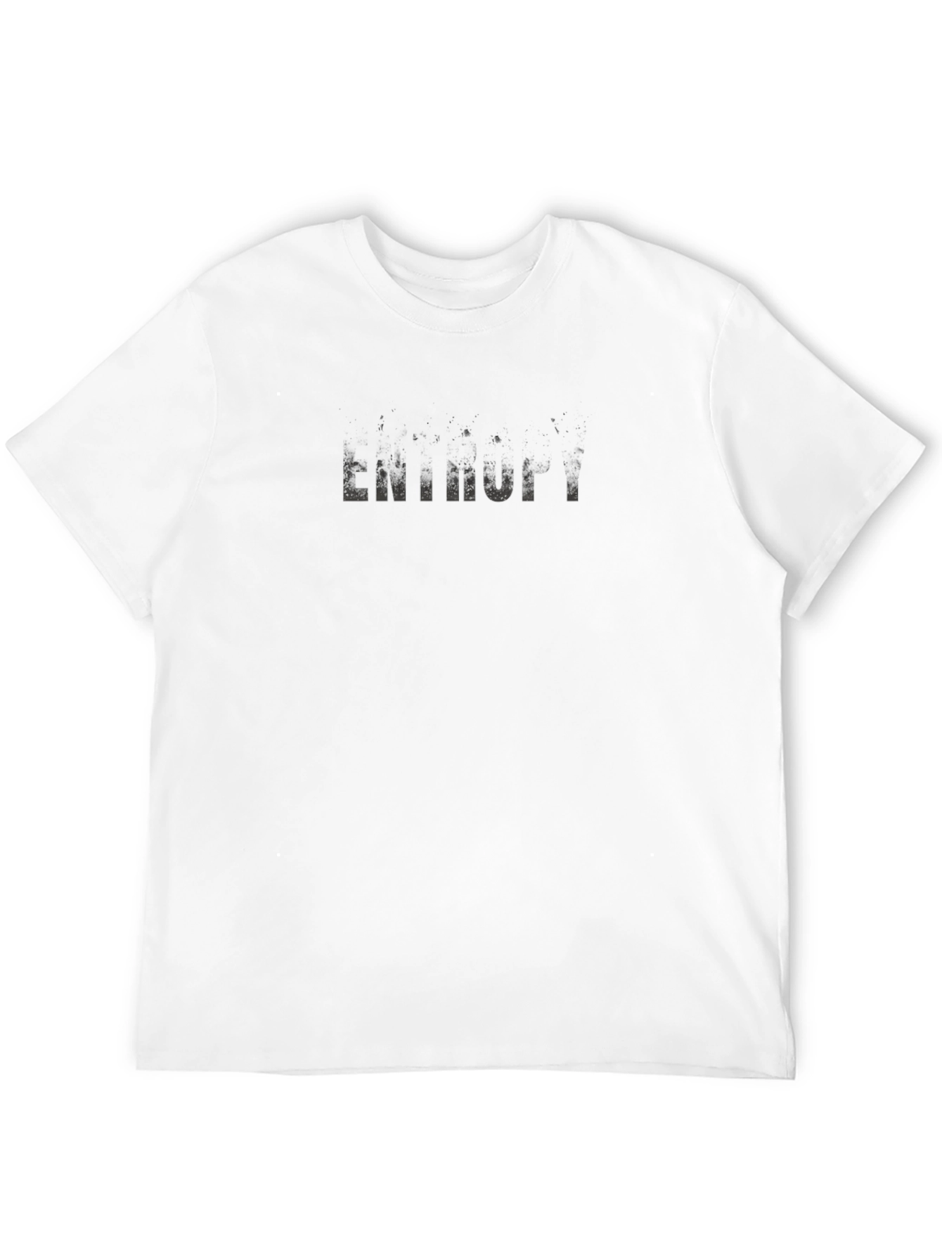 Black Entropy Black Graphic Tee - Modern Comfort Fit view 12