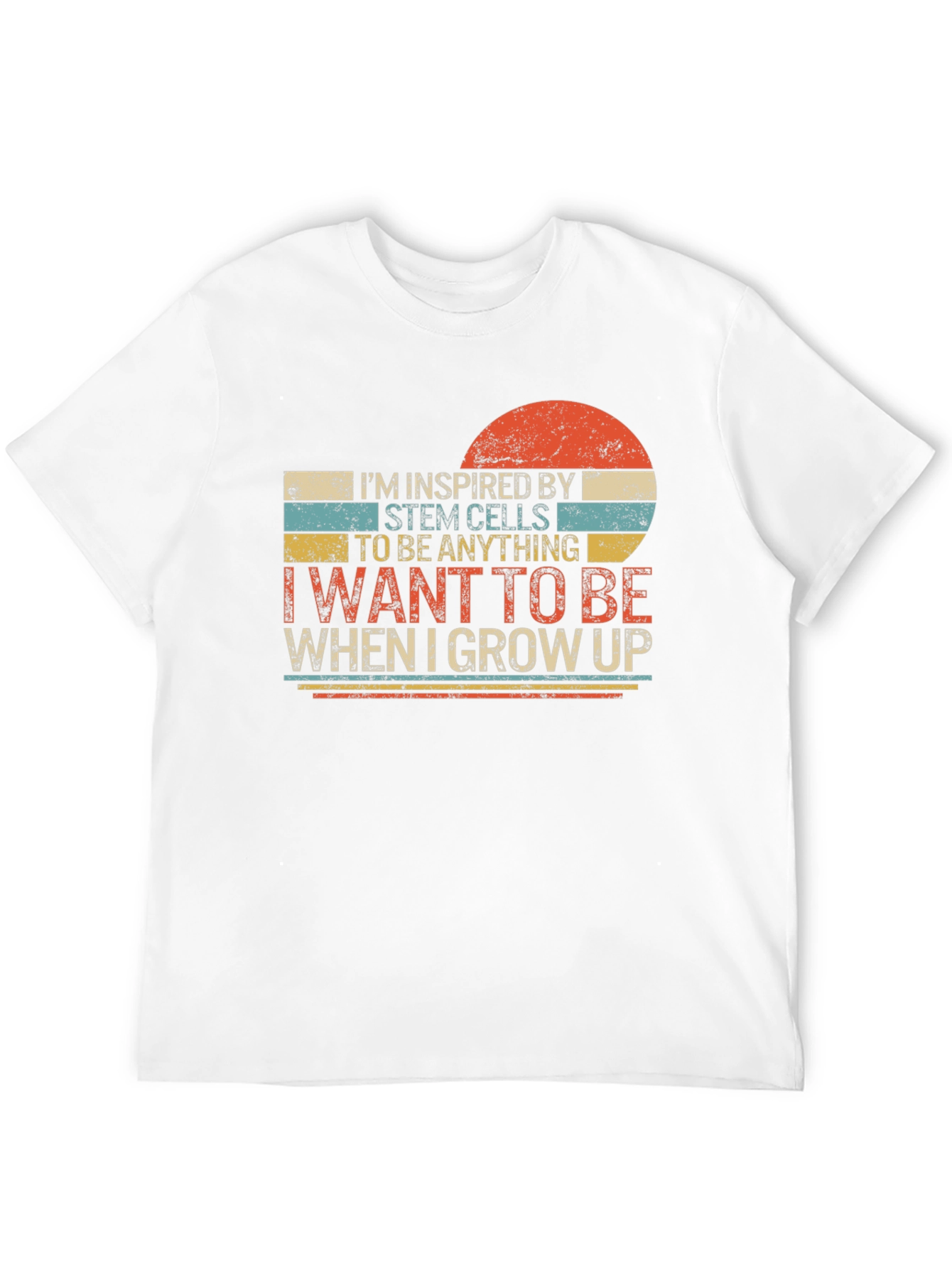 Black Stem Cells Inspired T-Shirt: Retro Science Tee view 12