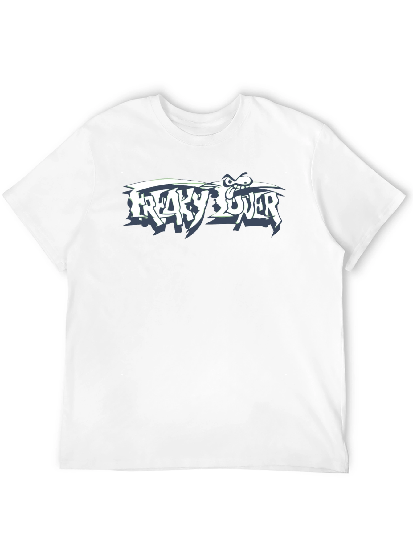 Black Freaky Lover Graphic T-Shirt - Black view 12