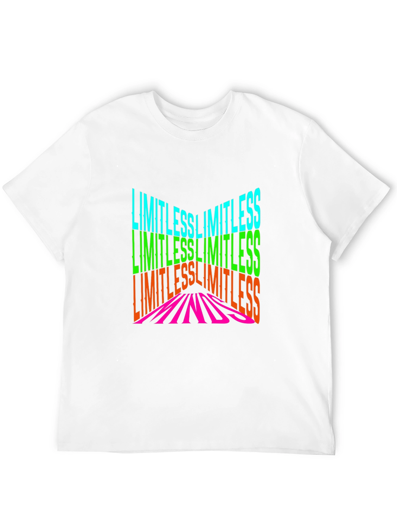 Black Limitless Minds Graphic Print Black T-Shirt view 12