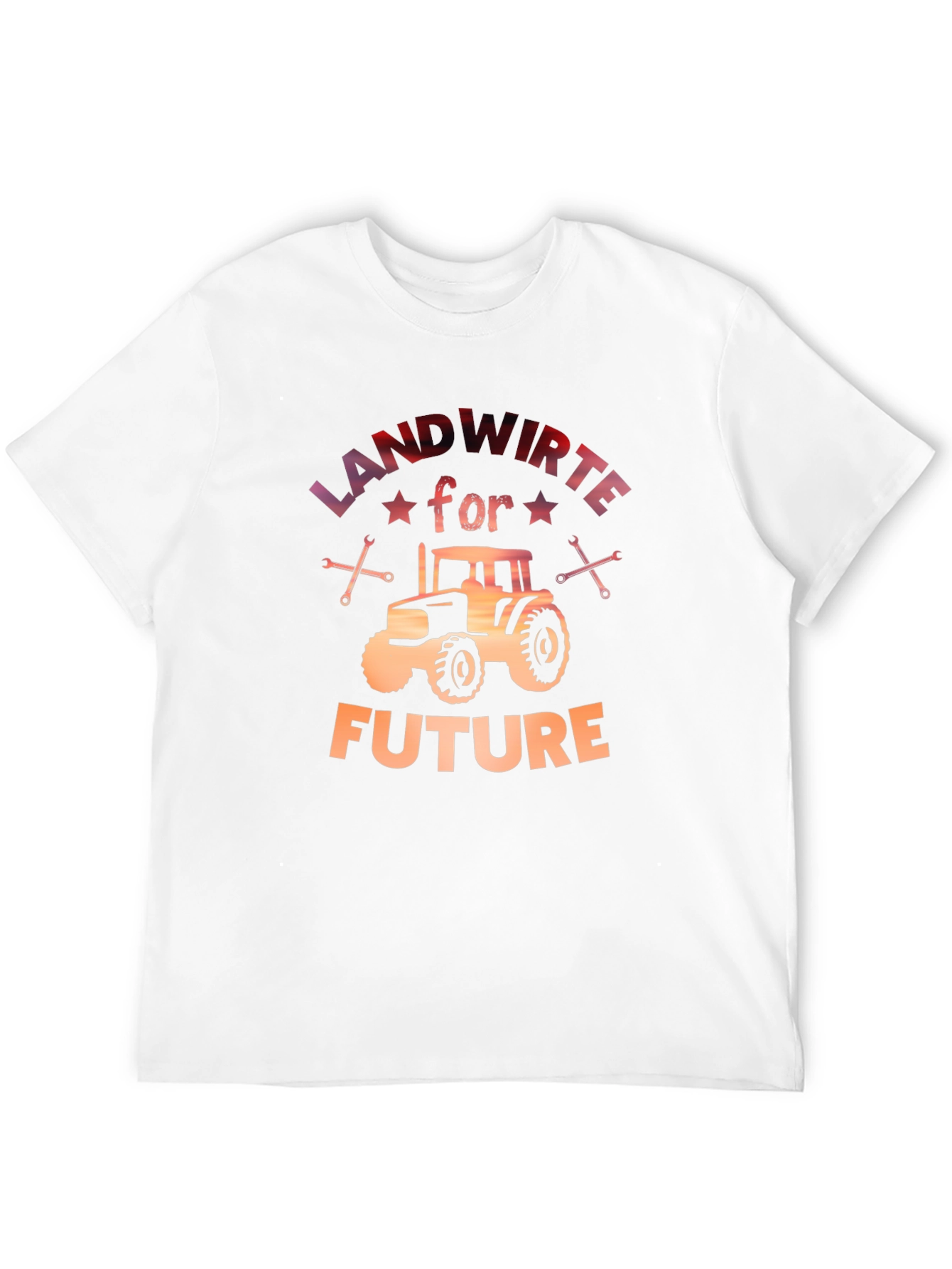 Black Landwirte for Future Tractor T-Shirt view 12