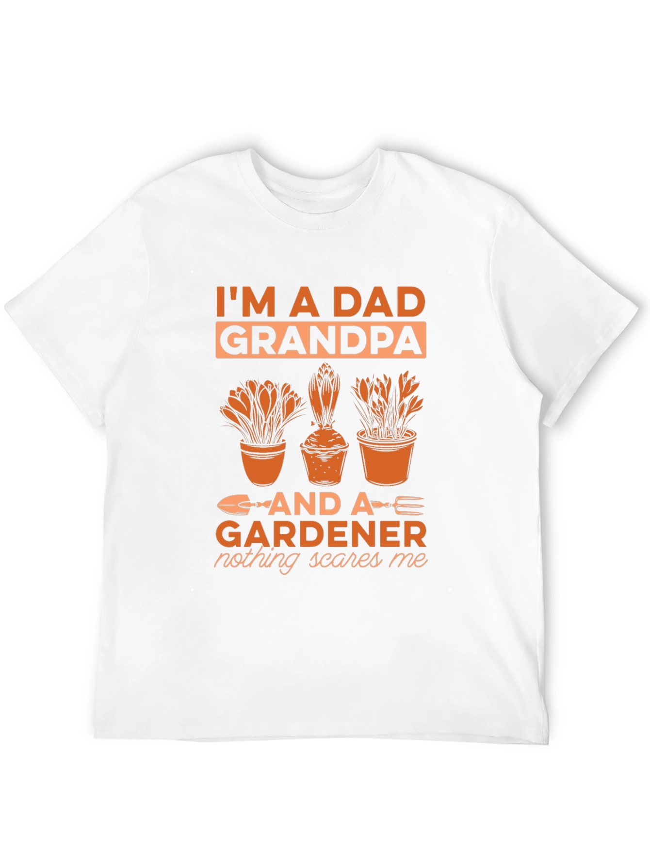 Black Dad Grandpa Gardener Graphic Tee view 12