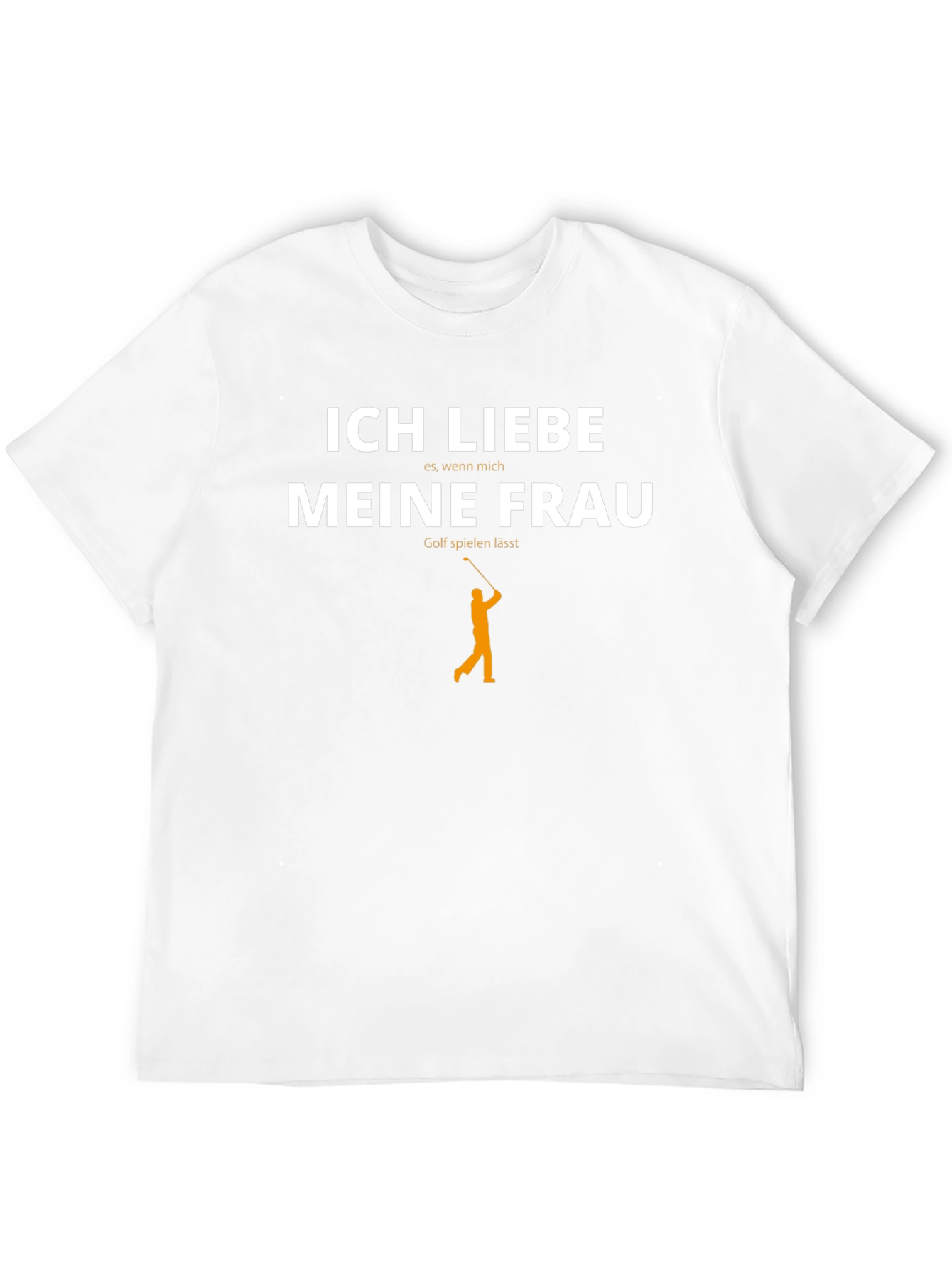 Black Ich Liebe Meine Frau Golf T-Shirt - Funny Golfer Tee view 12