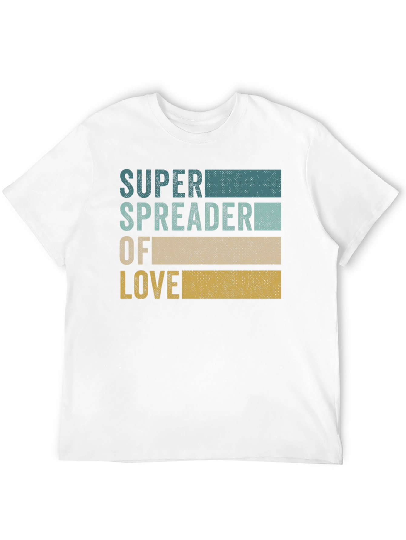 Black Super Spreader of Love Graphic Tee - Black view 12