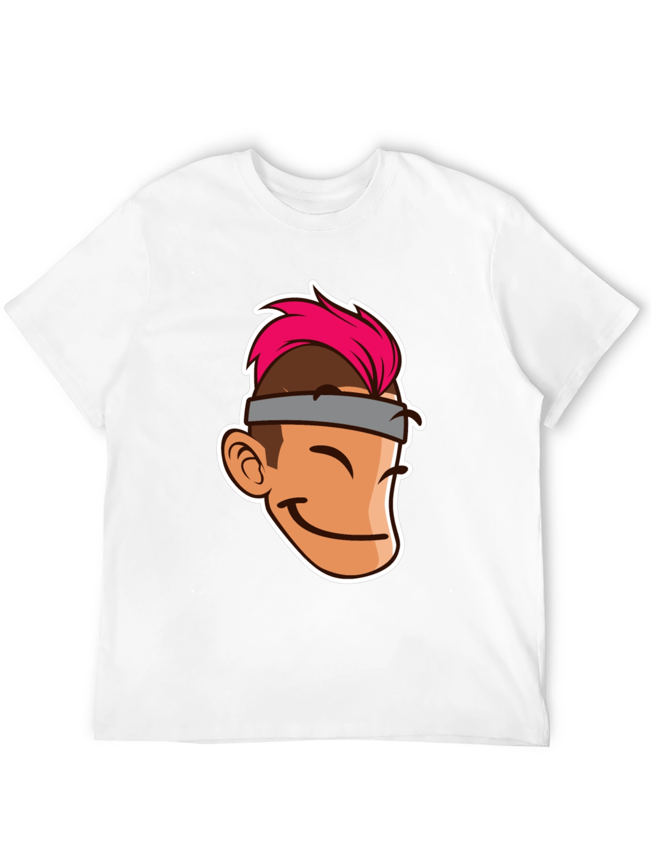 Black Cartoon Character Graphic Tee - Black T-Shirt view 12