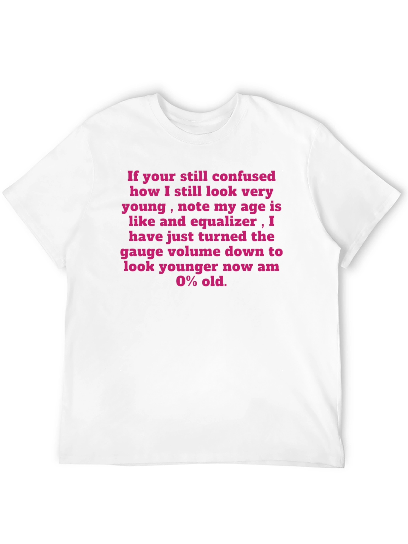 Black Funny 0% Old T-Shirt view 12