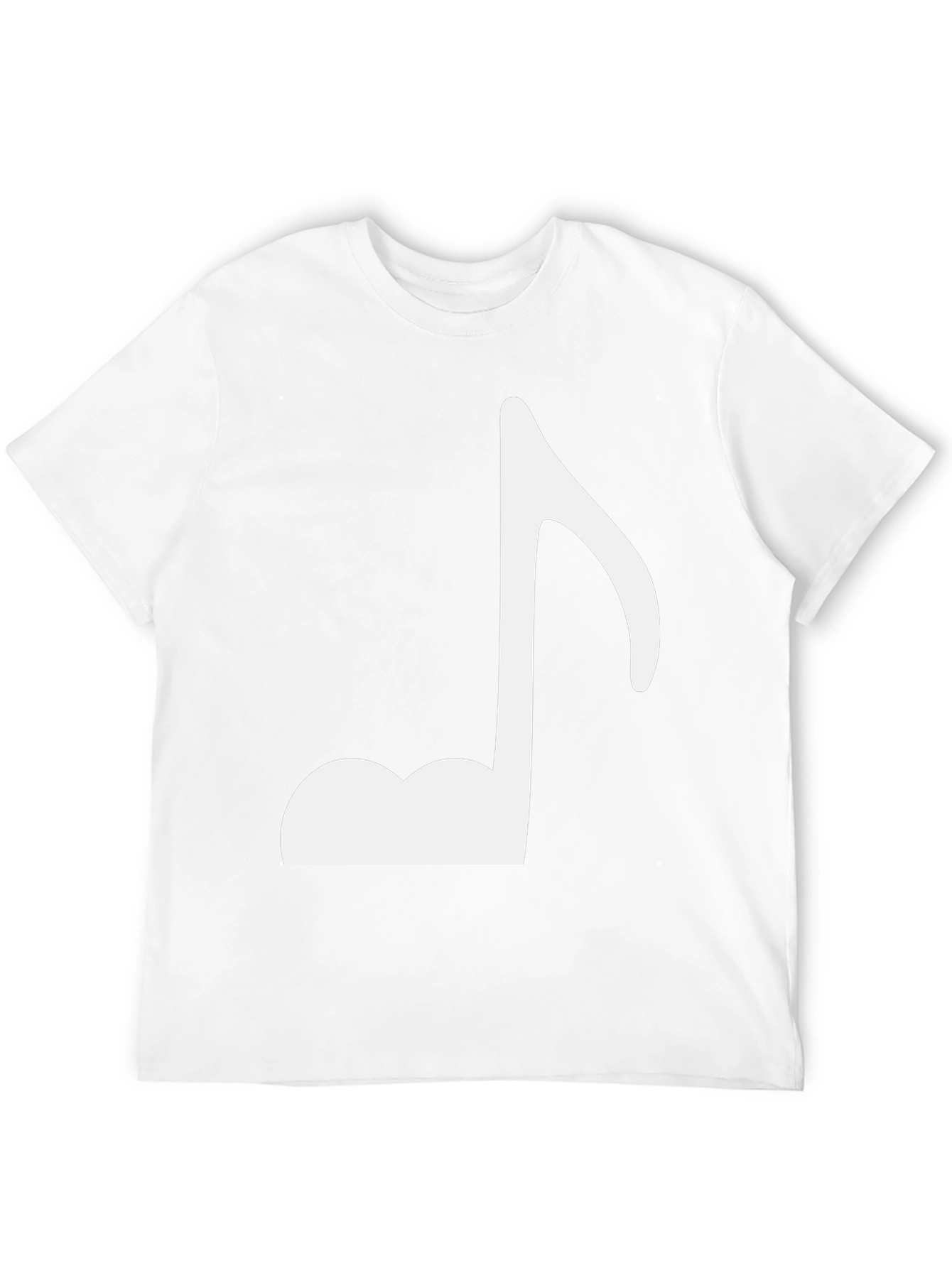 Black Music Note Graphic Black T-Shirt view 12