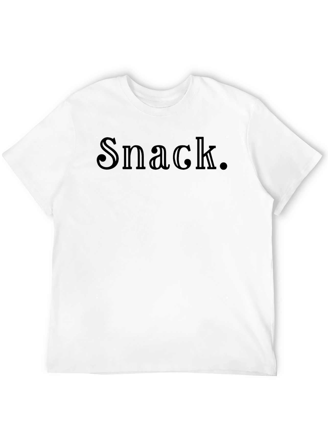 Black Snack Graphic Tee - Stylish Unisex T-Shirt view 12