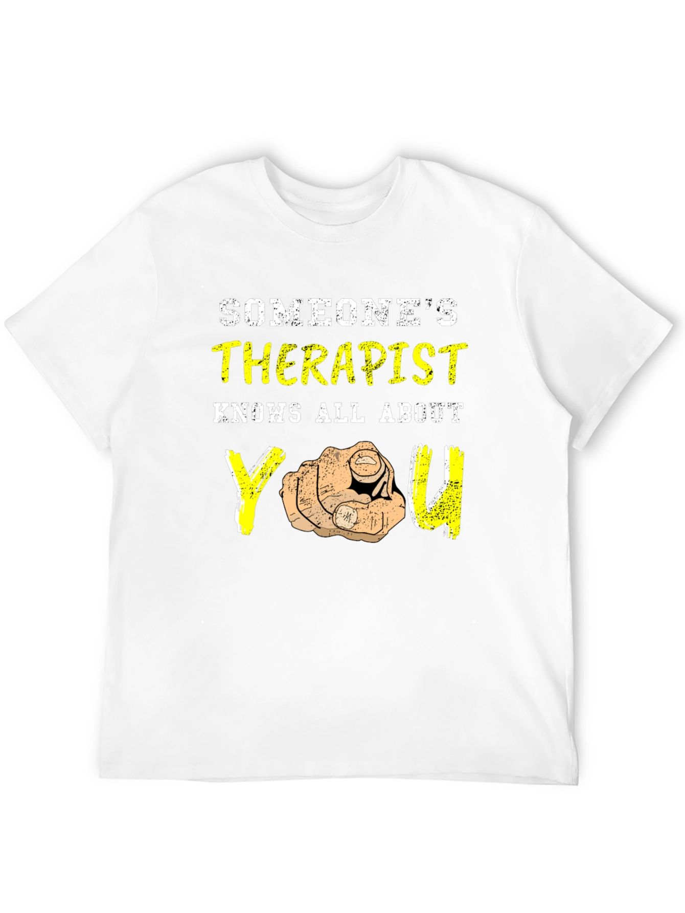 Black Someone's Therapist T-Shirt view 12