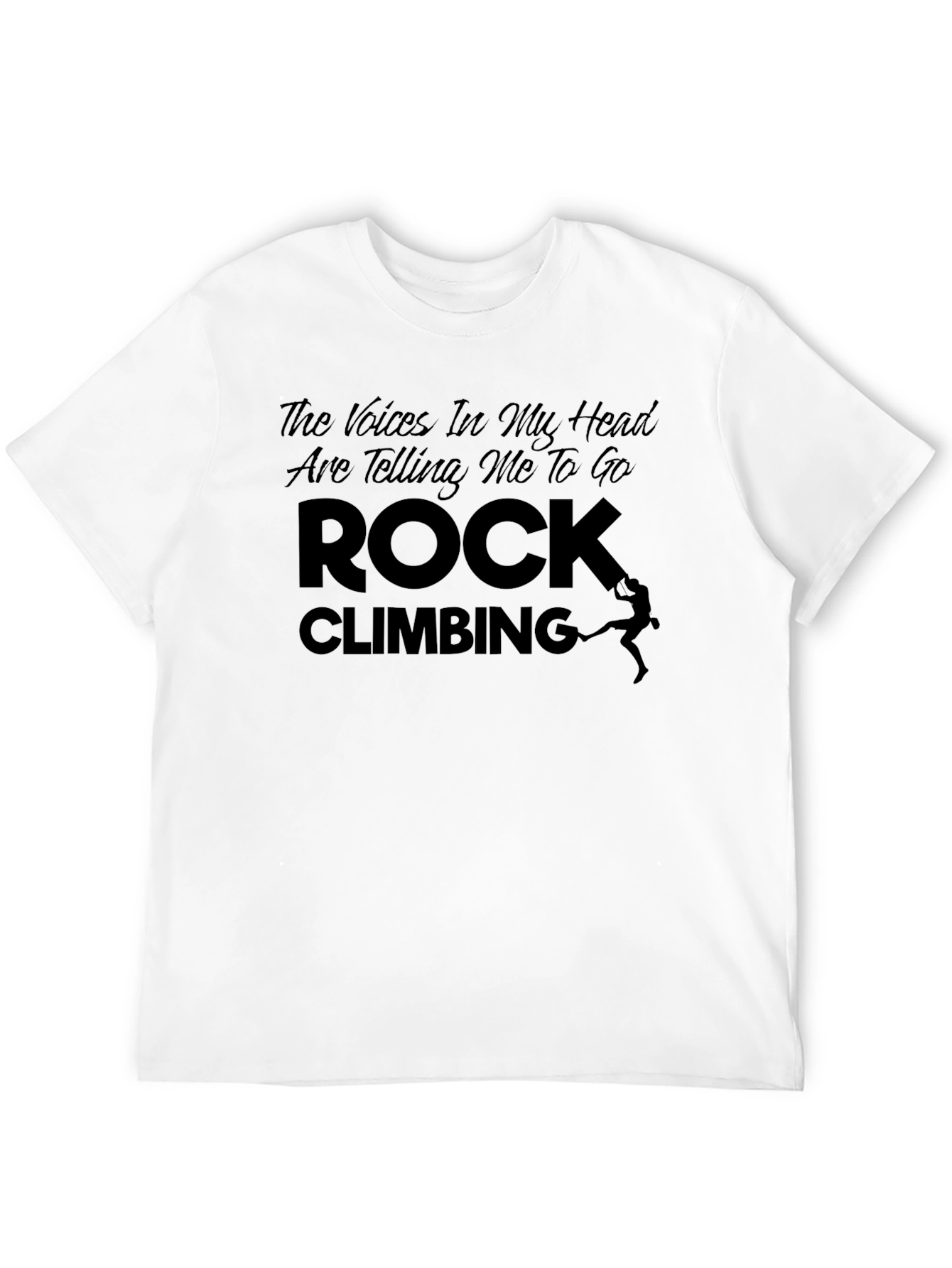 Black Rock Climbing T-Shirt - The Voices In My Head view 12