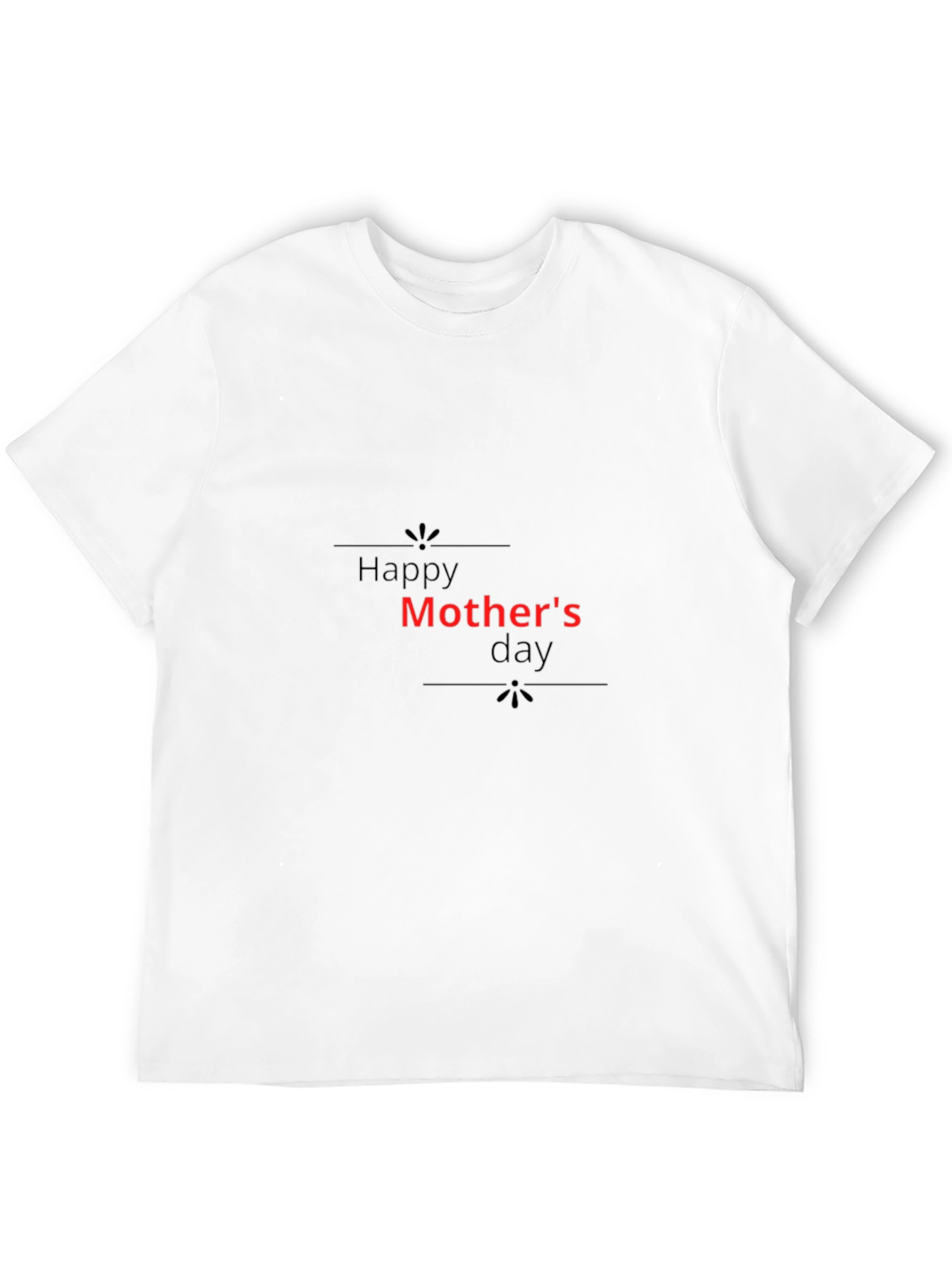 Black Happy Mother's Day Black T-Shirt view 12