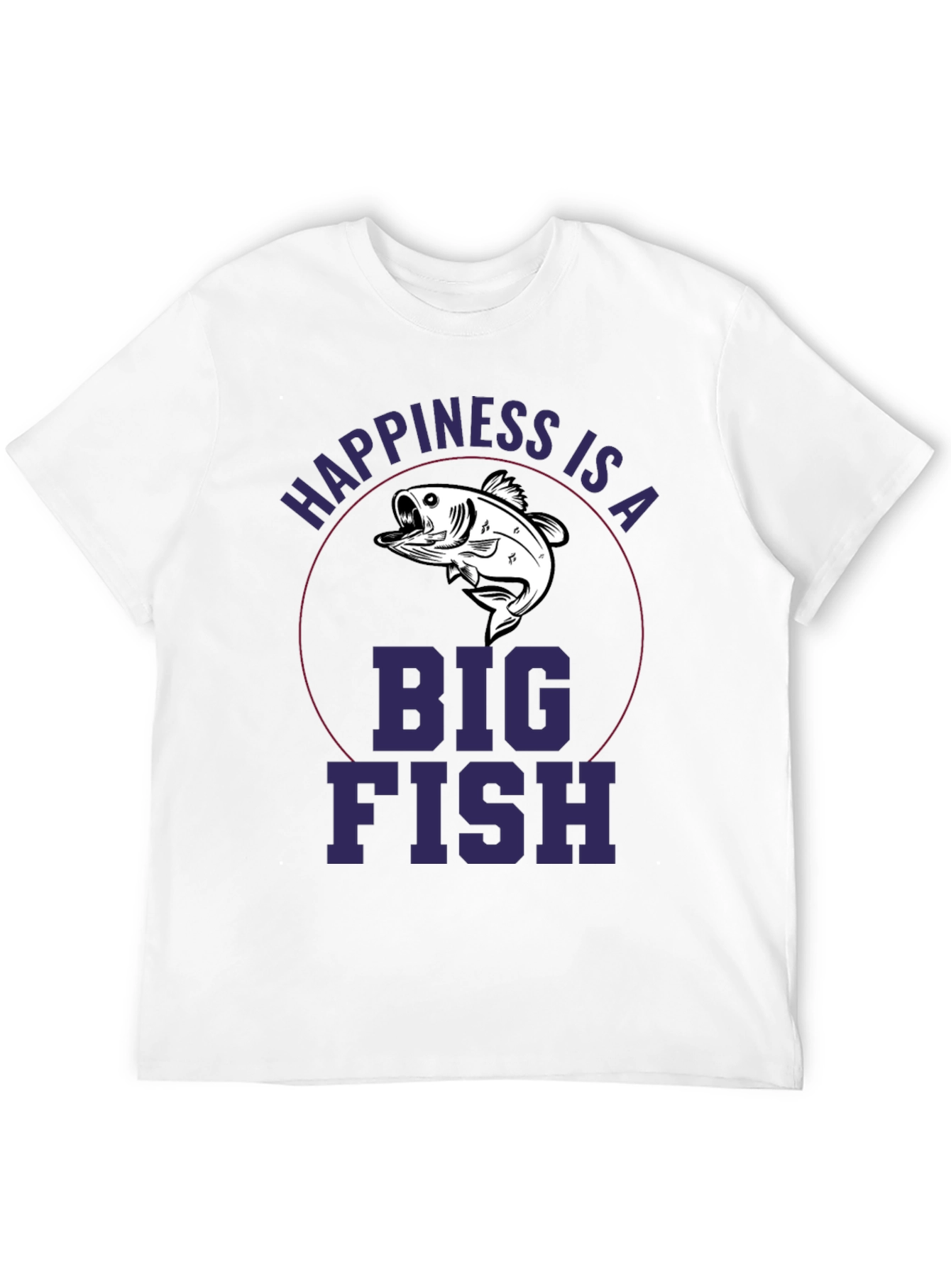 Happiness is a Big Fish Graphic Tee - 12
