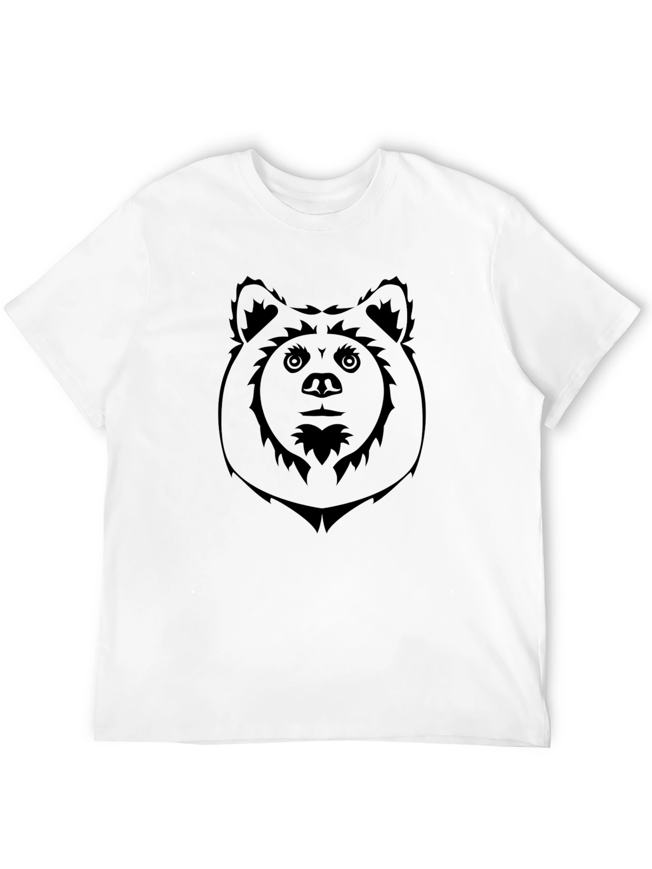 Black Bear Graphic Black T-Shirt view 12
