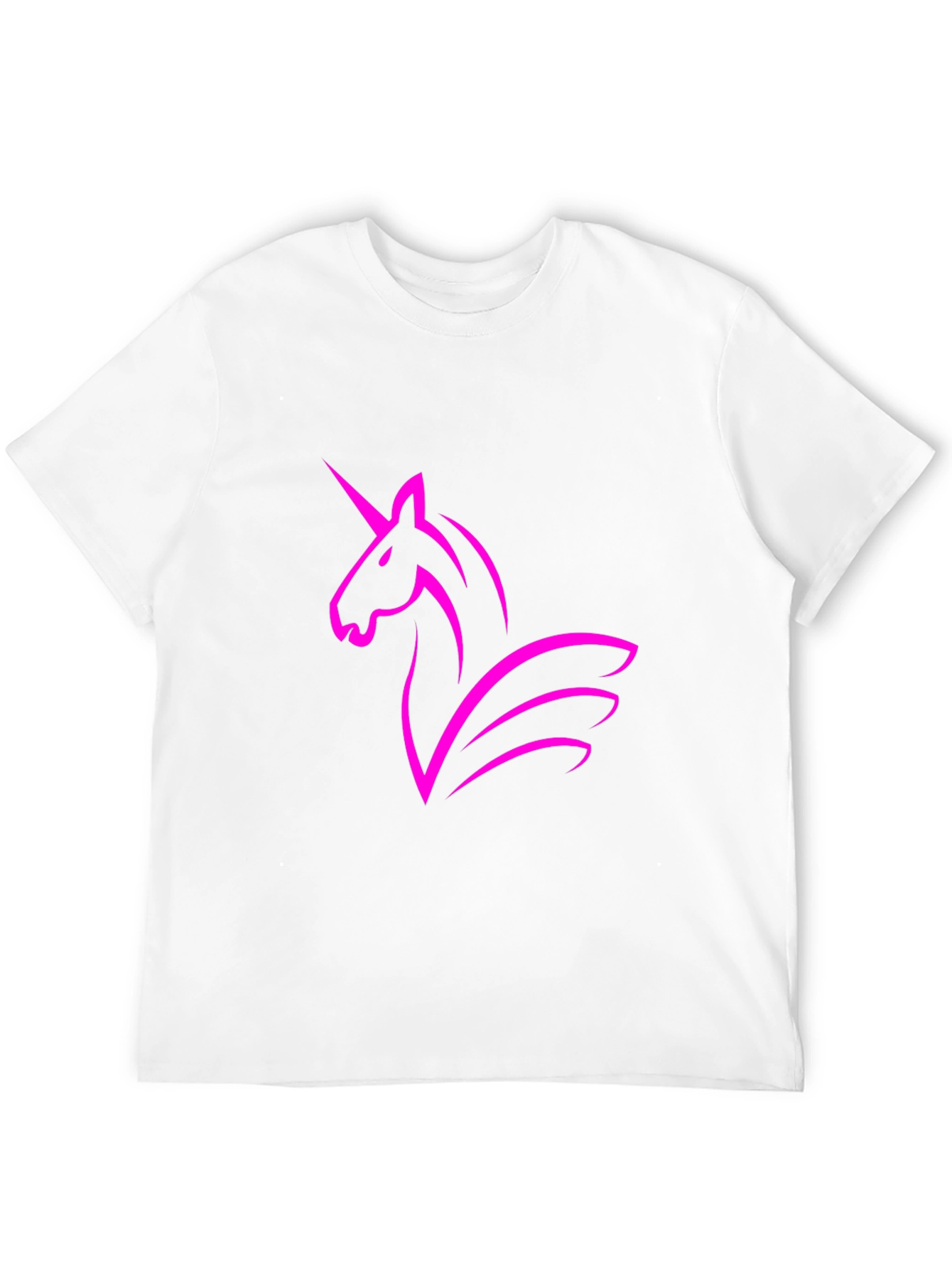 Black Black T-Shirt with Unicorn Graphic view 12