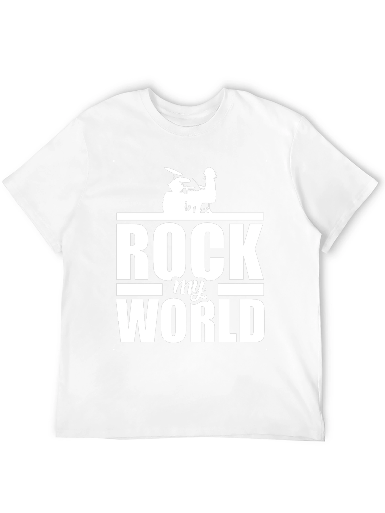 Black Rock My World Graphic Tee - Music Lover T-Shirt view 12