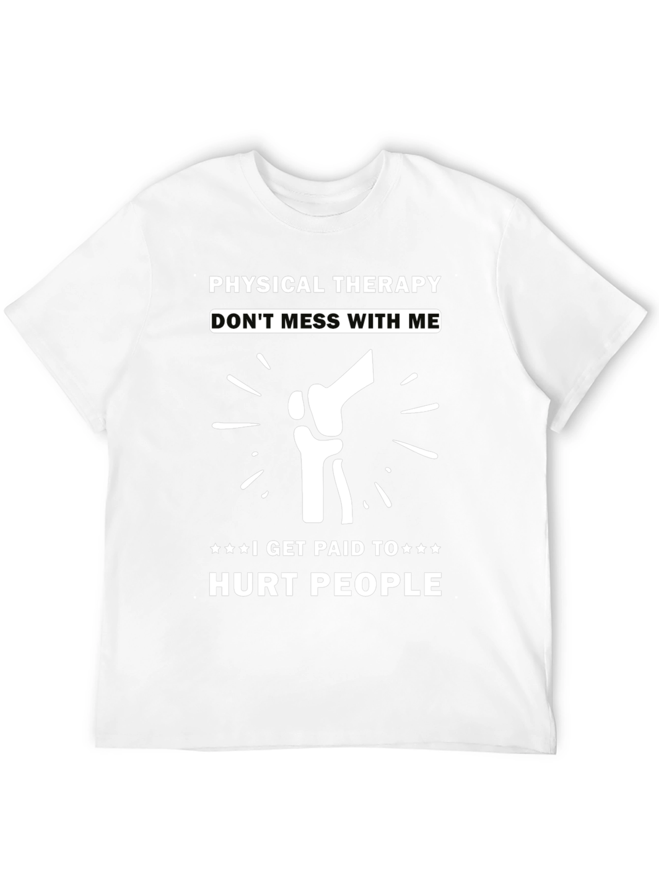 Black Physical Therapy "Hurt People" Graphic Tee view 12