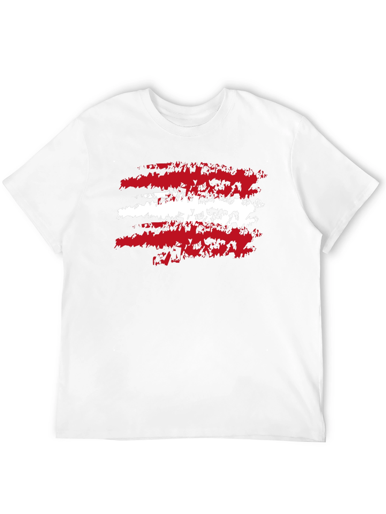 Distressed Austria Flag Graphic T-Shirt - 12