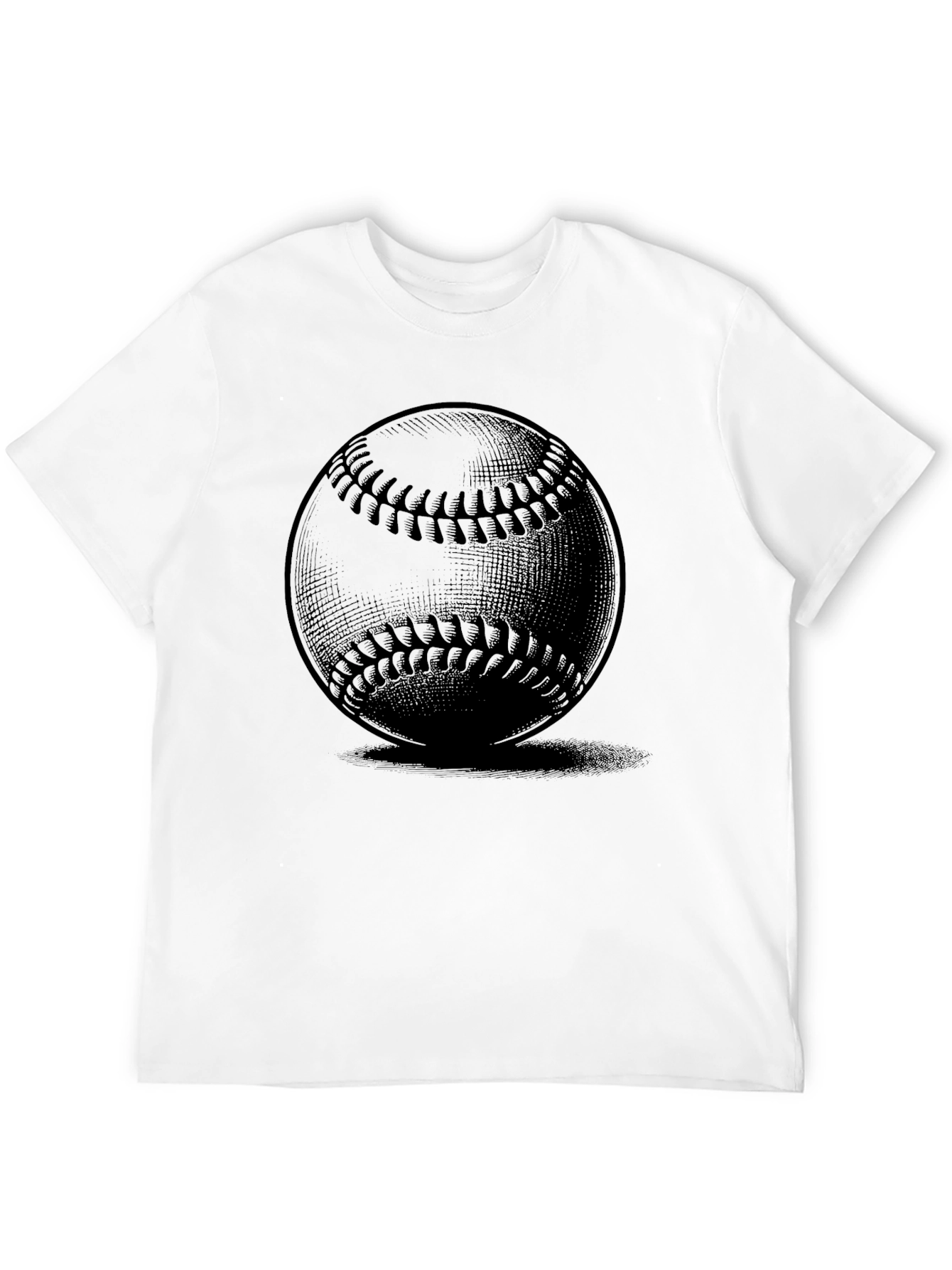 Black Baseball Graphic T-Shirt - Classic Sportswear view 12
