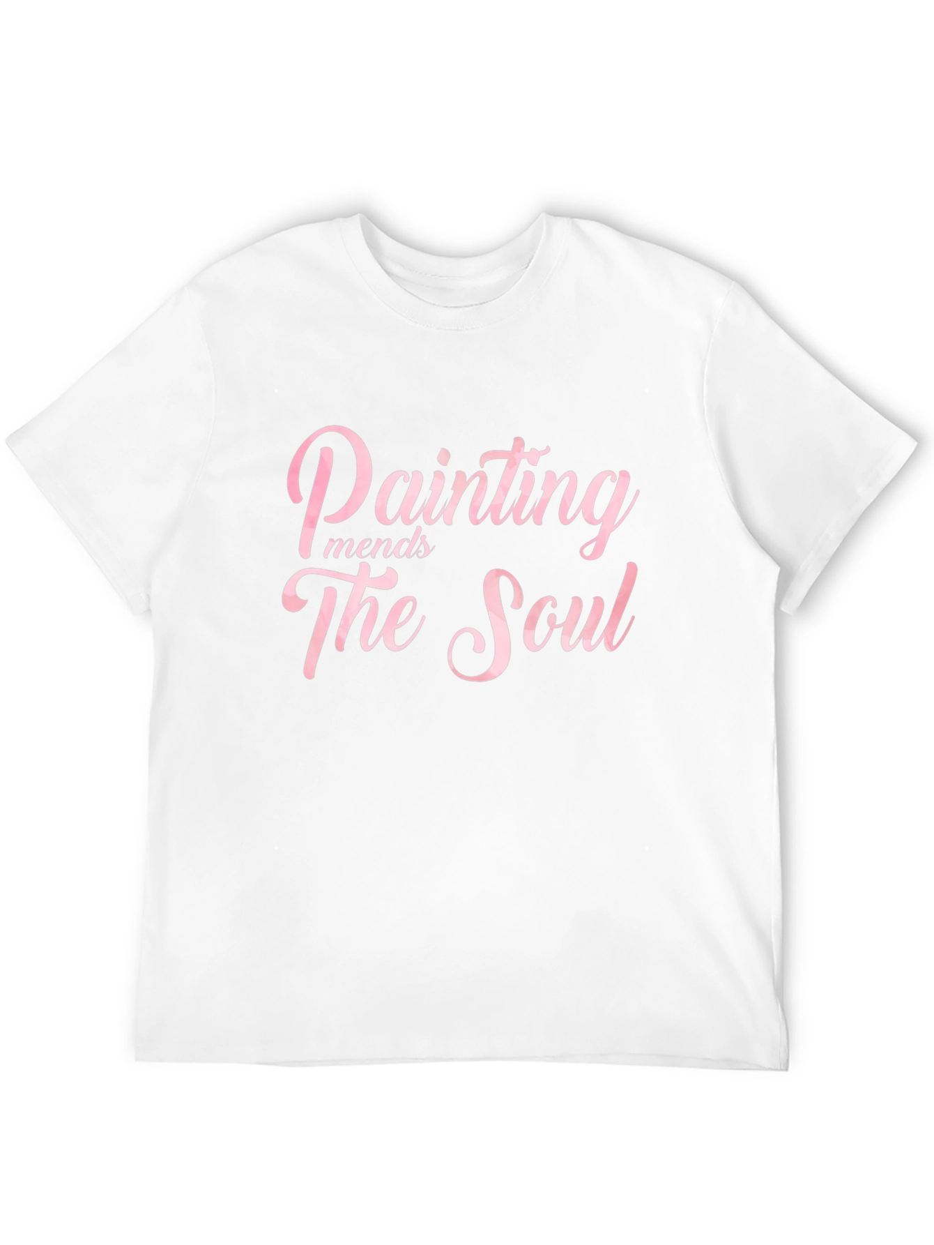 Black Painting Mends The Soul Black T-Shirt view 12