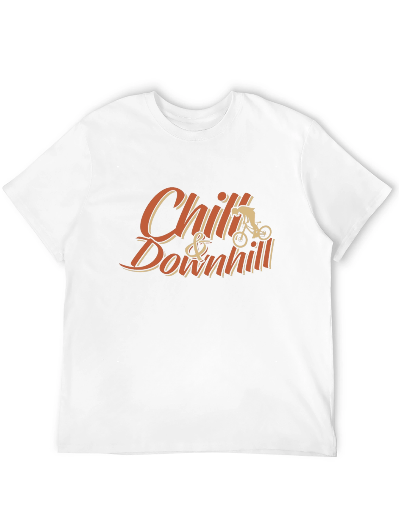 Black Chill & Downhill Black Graphic Tee view 12