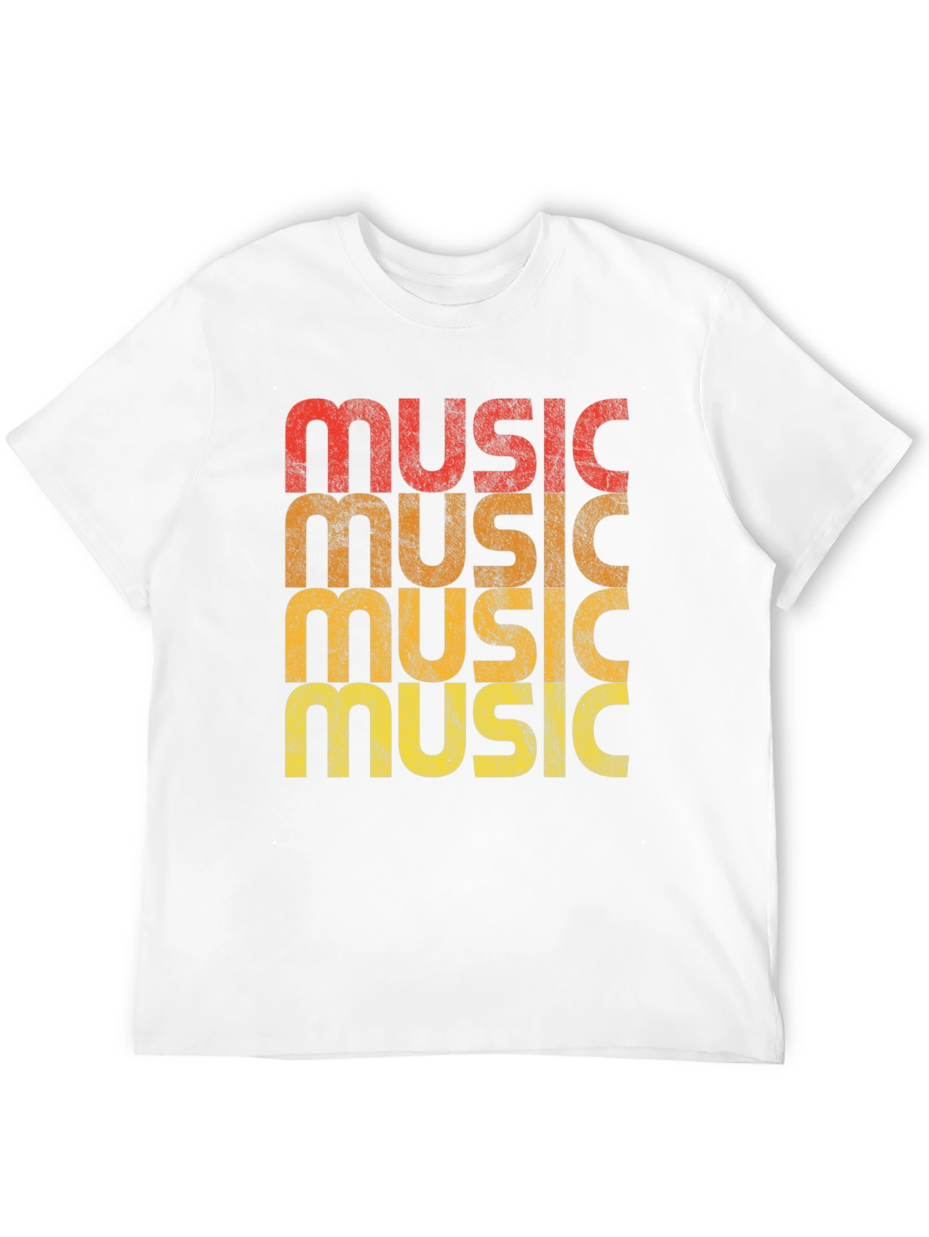 Black Retro Music Graphic T-Shirt view 12
