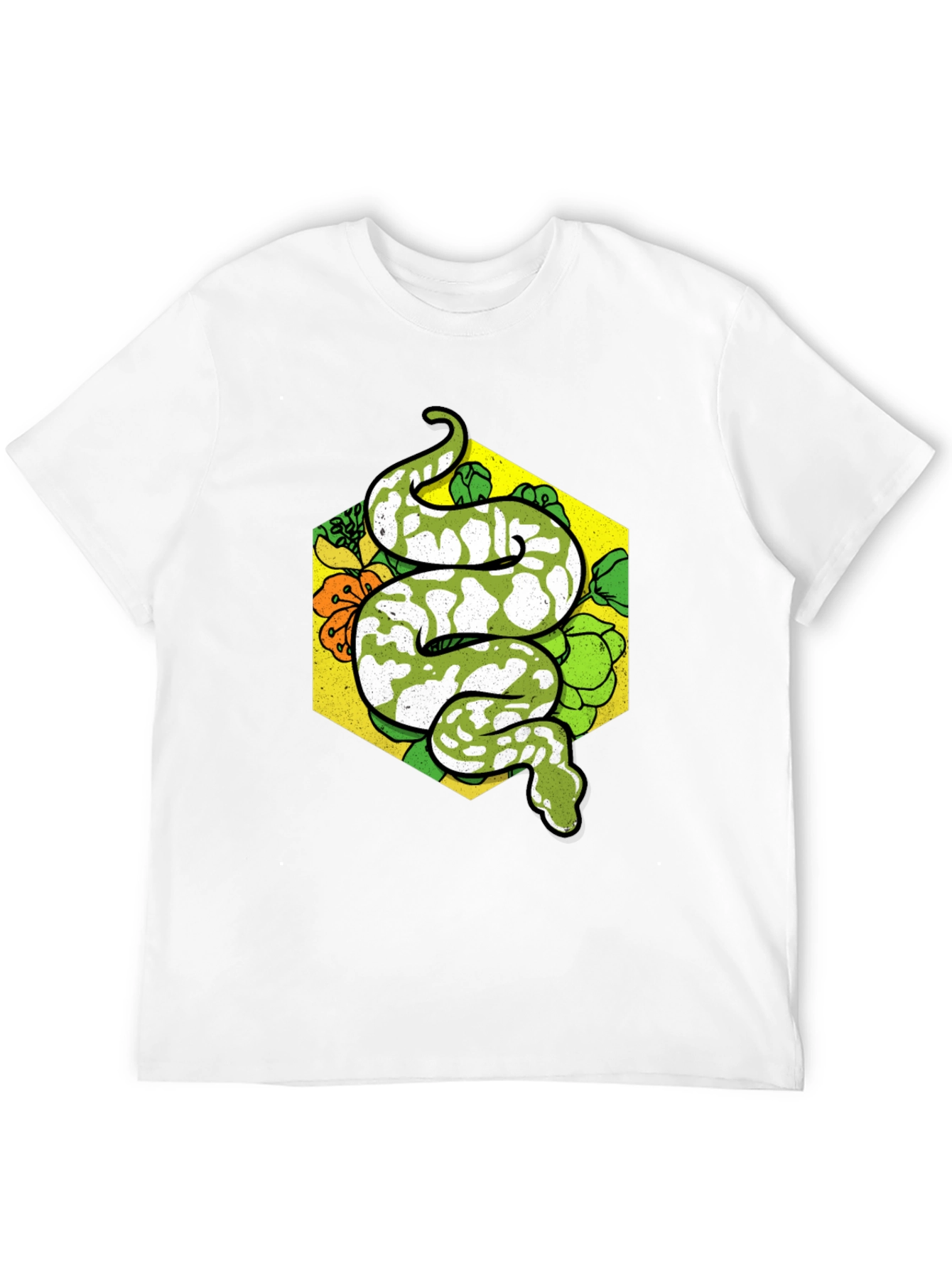 Black Snake Graphic T-Shirt - Reptile Lover Tee view 12