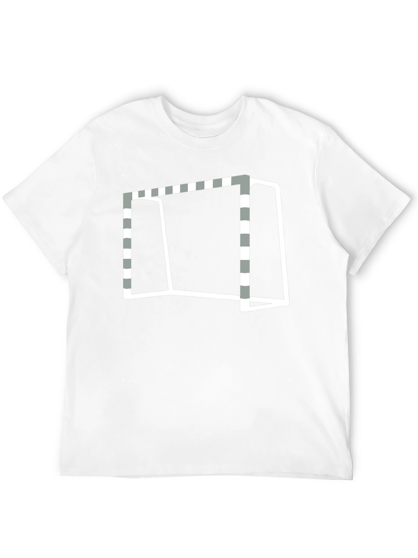 Black Goal Graphic Tee - Black Cotton Blend T-Shirt view 12