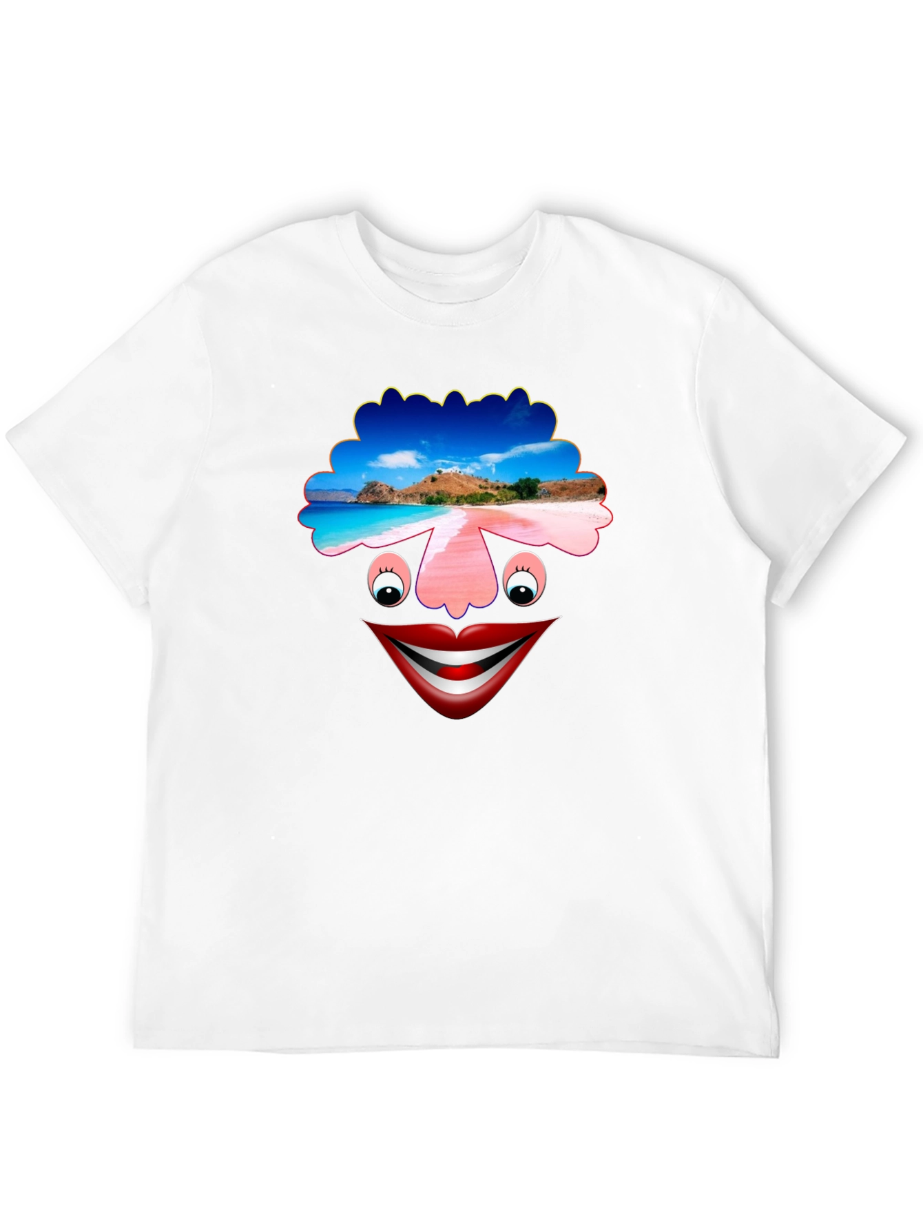 Black Funny Face Graphic T-Shirt view 12