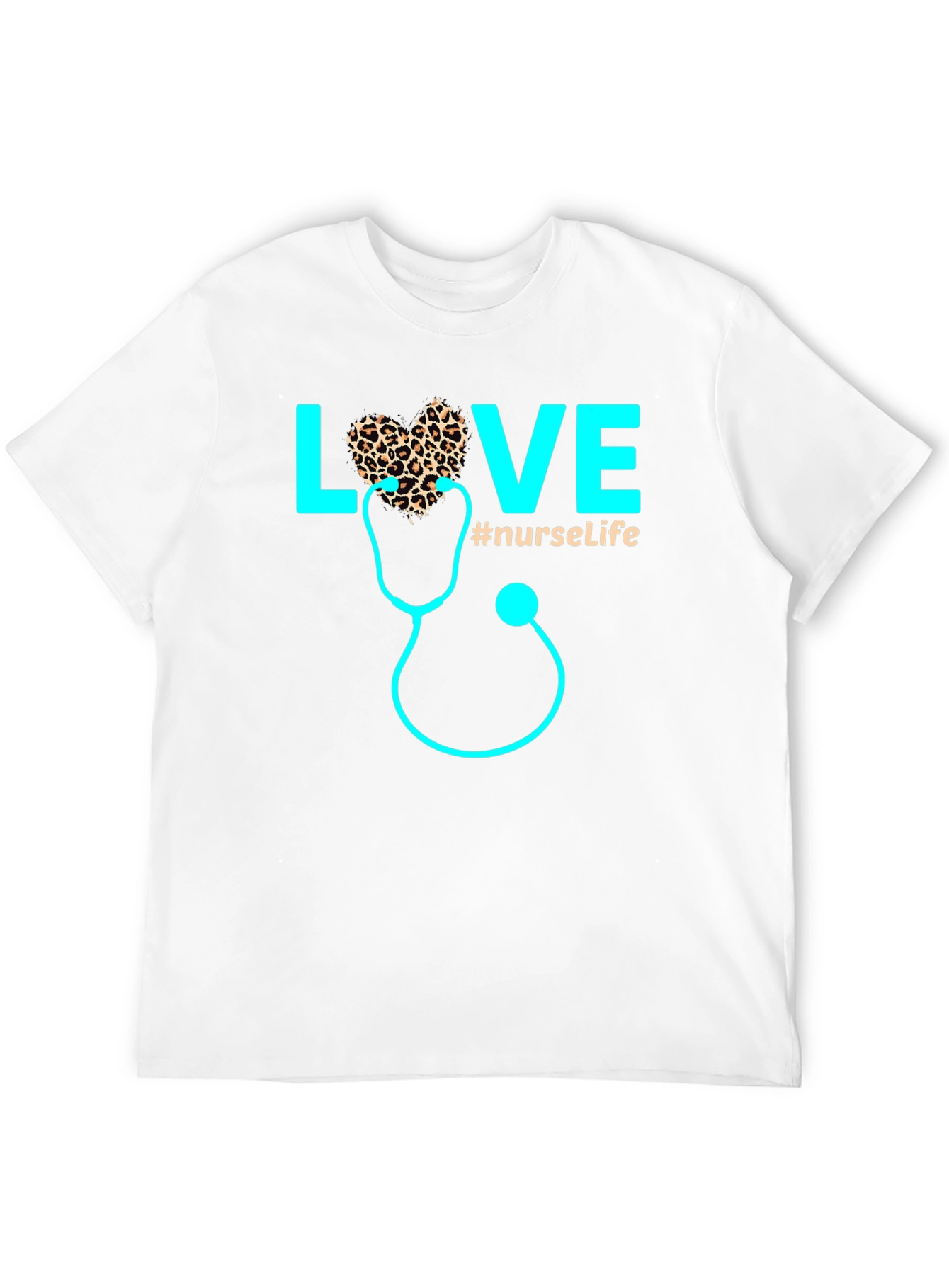 Love Nurse Life Graphic T-Shirt - 12
