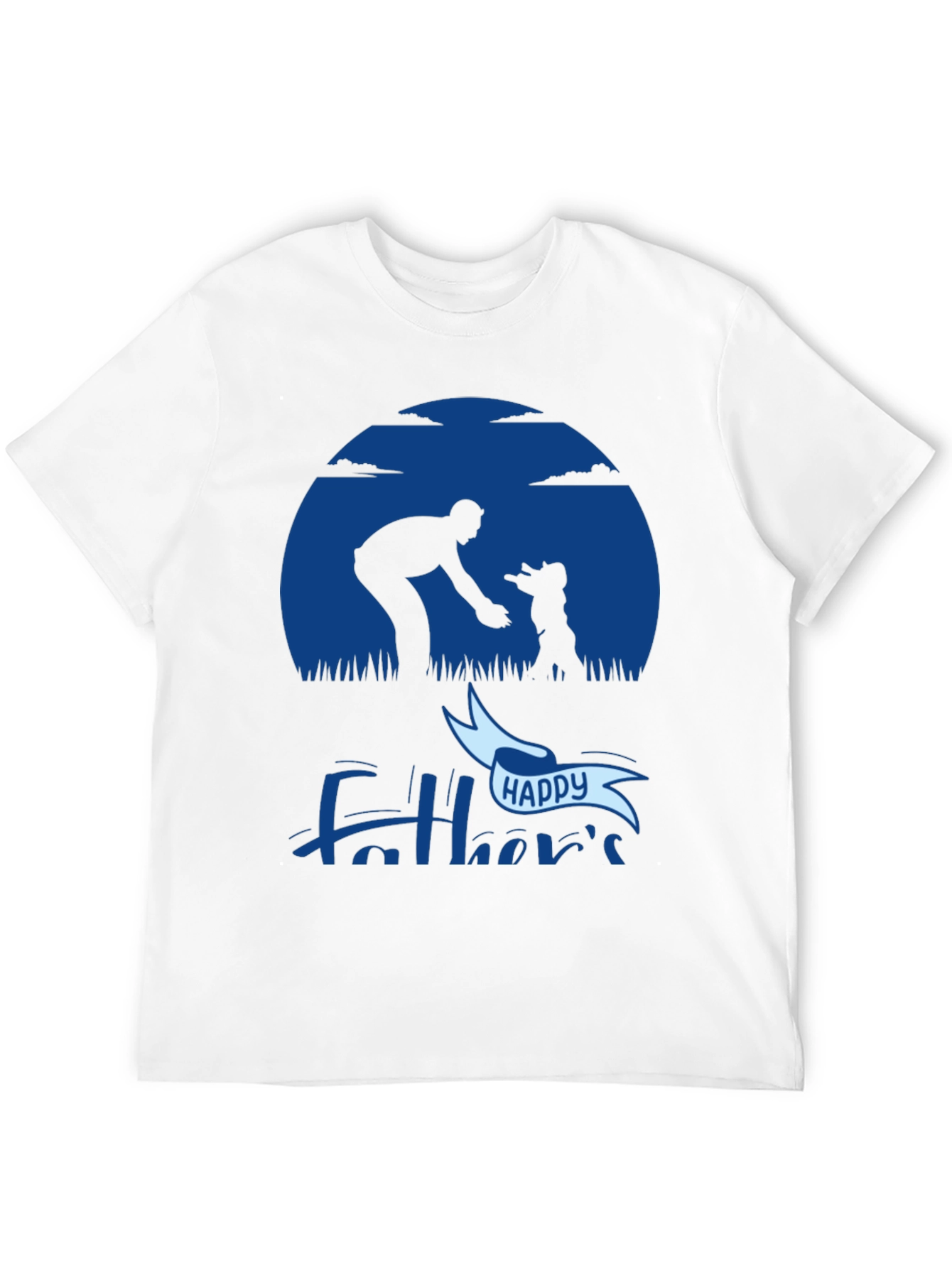 Black Happy Father's Day Black T-Shirt view 12