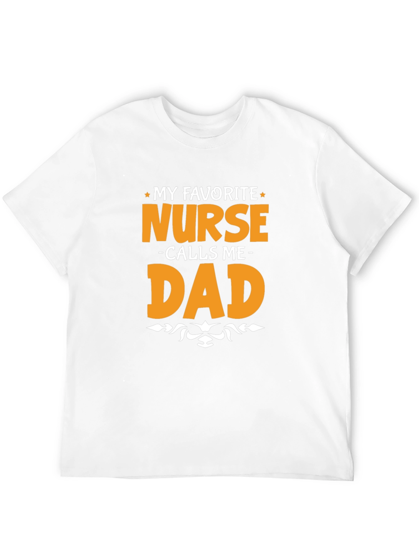 Black My Favorite Nurse Calls Me Dad T-Shirt view 12