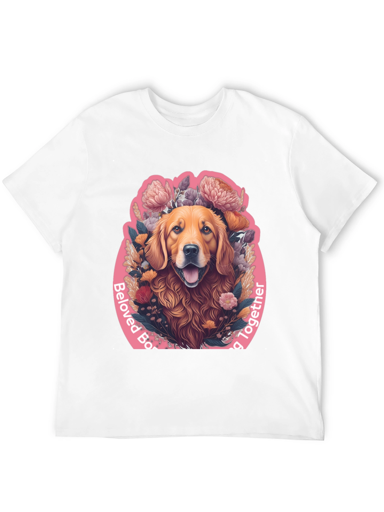 Black Beloved Dog Graphic Tee - Black Cotton Comfort view 12