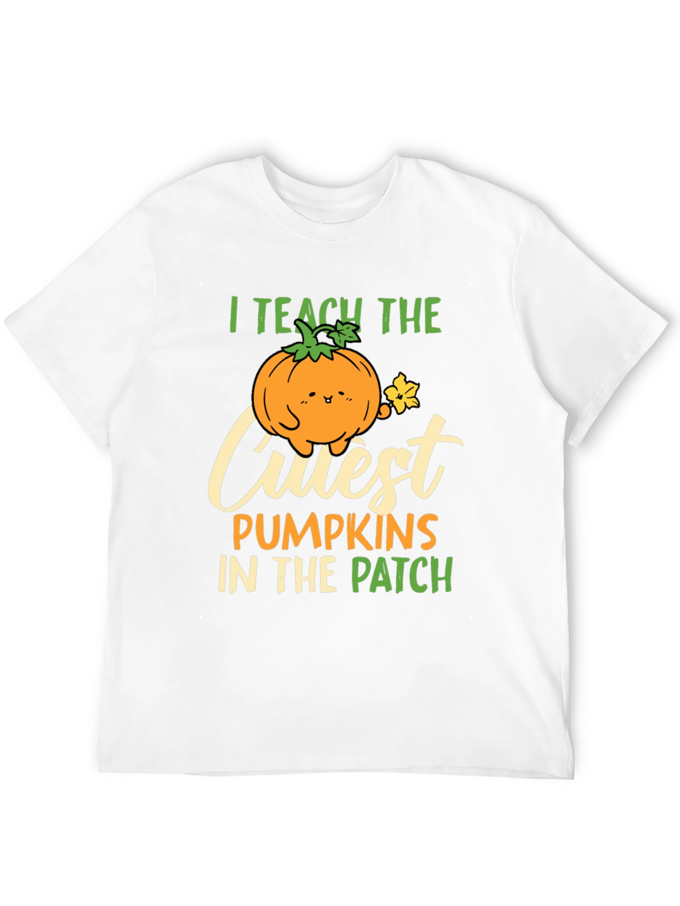 Teacher Halloween T-Shirt - Cutest Pumpkins - 12