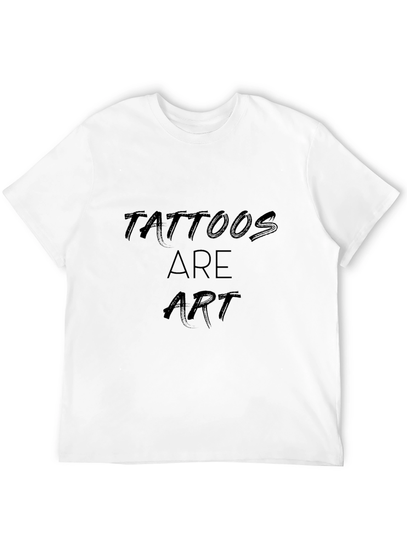 Black Tattoos are Art - Black Graphic Tee view 12