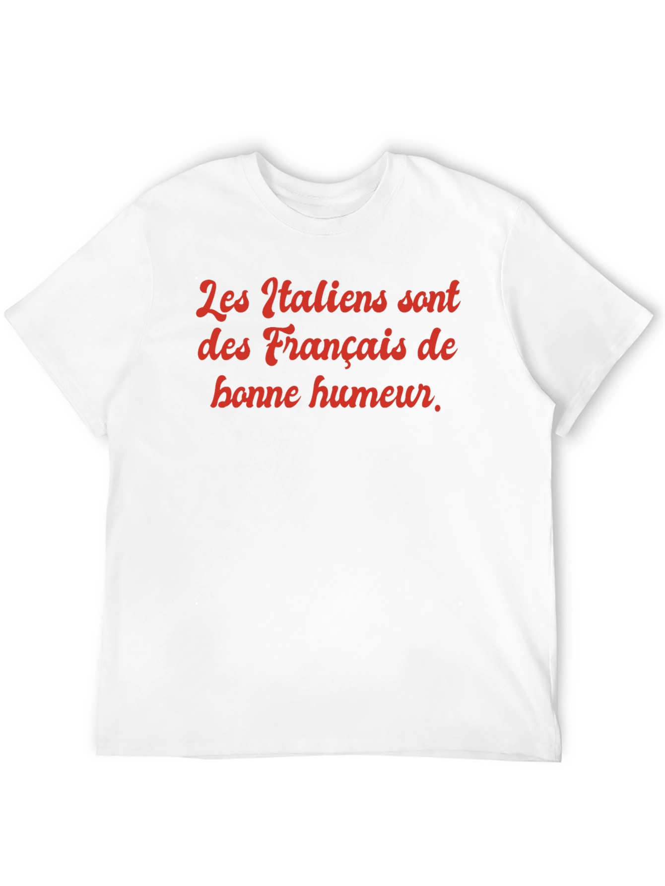 Black Humorous French Saying T-Shirt view 12