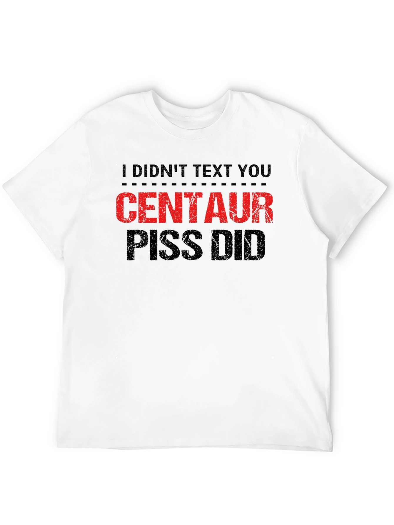 Black Centaur Piss Did Graphic T-Shirt view 12