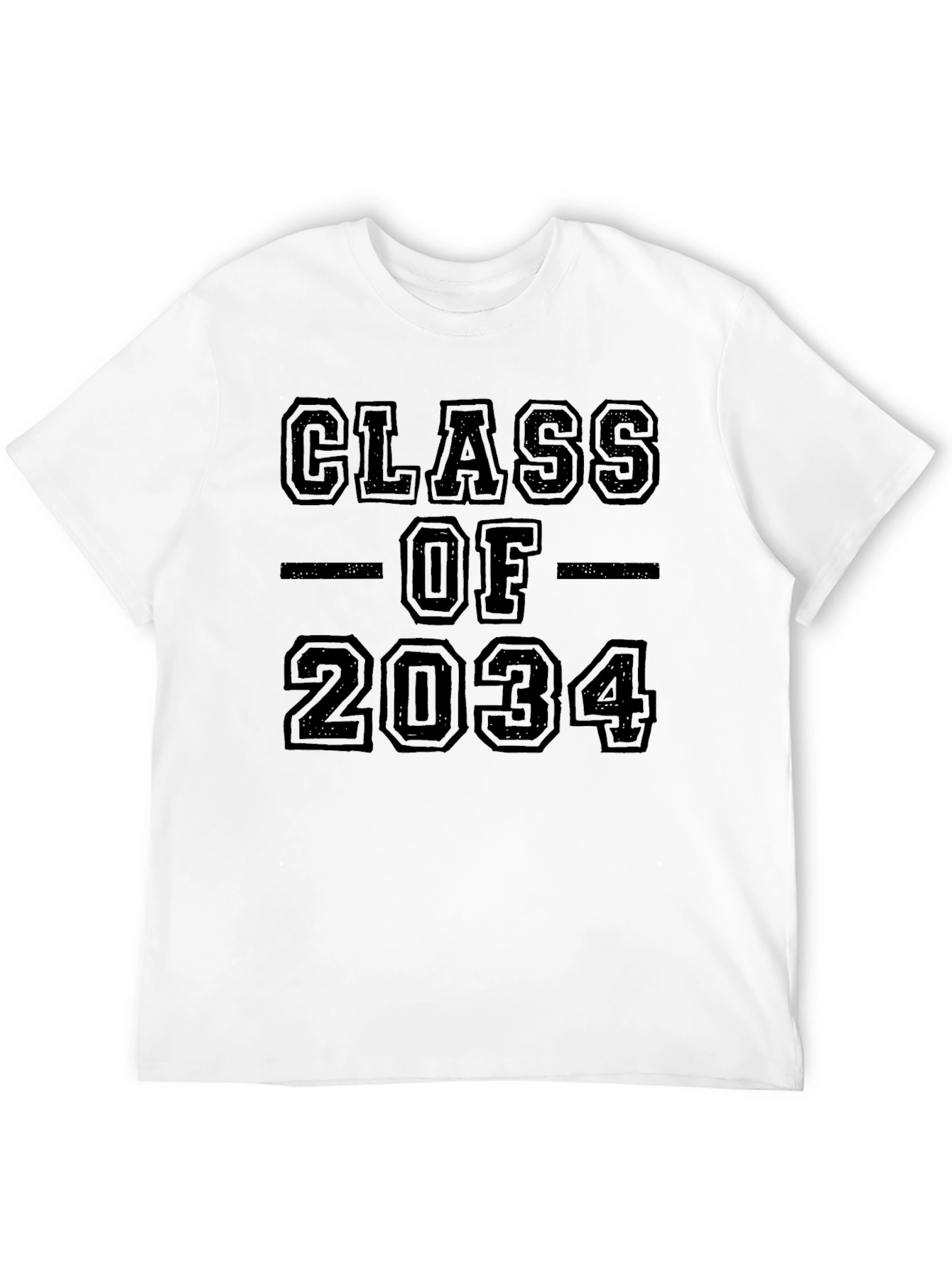 Black Class of 2034 T-Shirt view 12