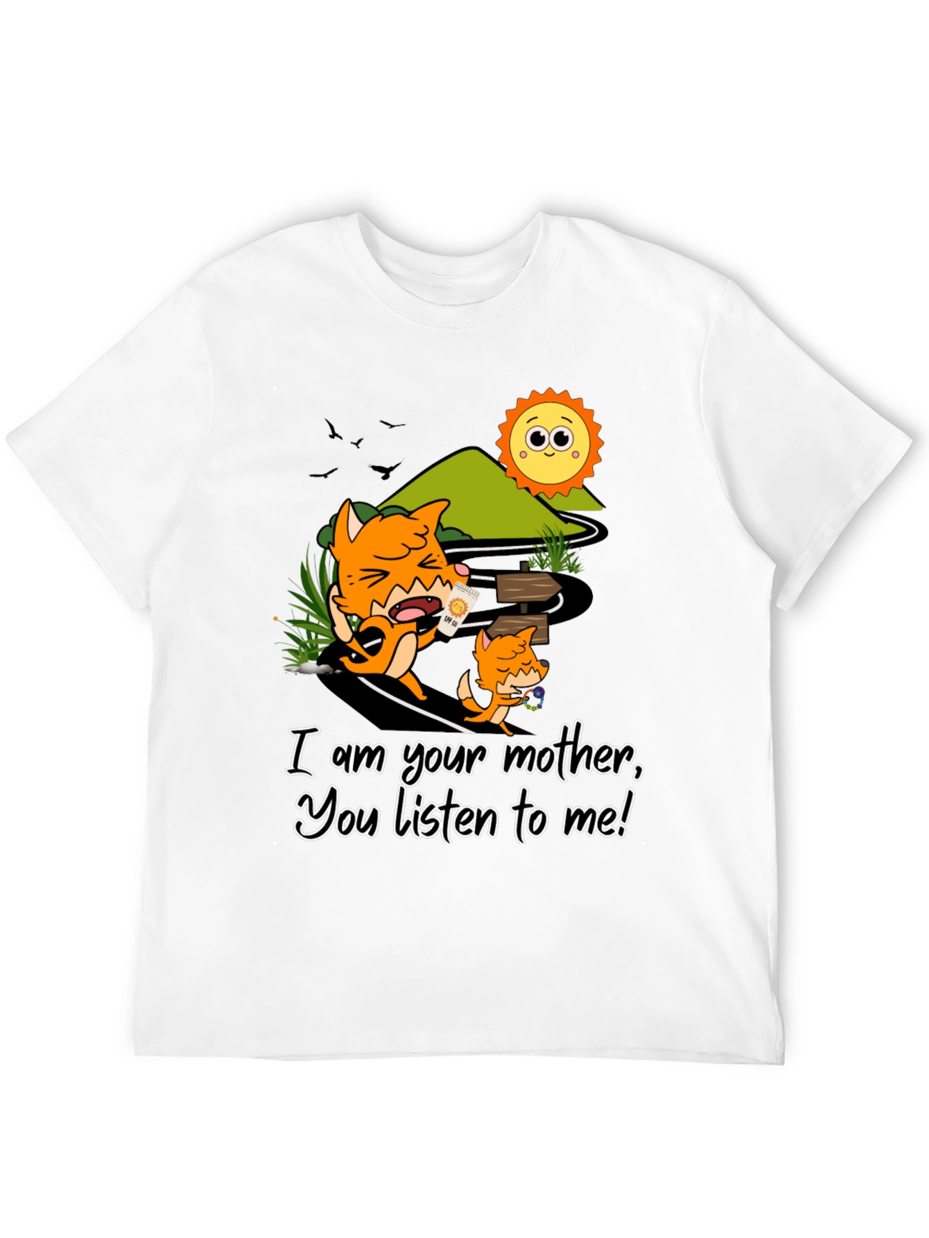 Black Fox Mother T-Shirt - Listen To Me! view 12