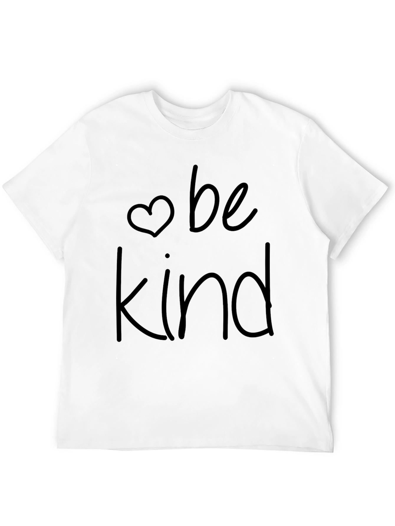 Black Be Kind Graphic Tee - Black Unisex T-Shirt view 12