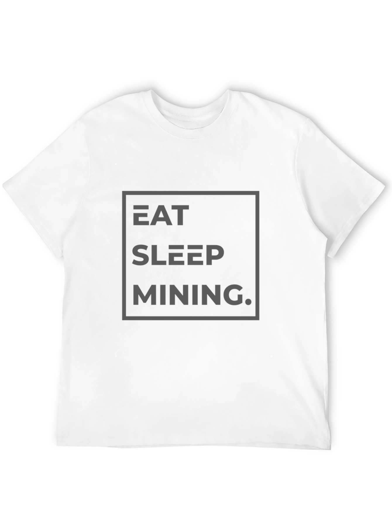 Black Eat Sleep Mining Graphic Tee - Miner's Life T-Shirt view 12