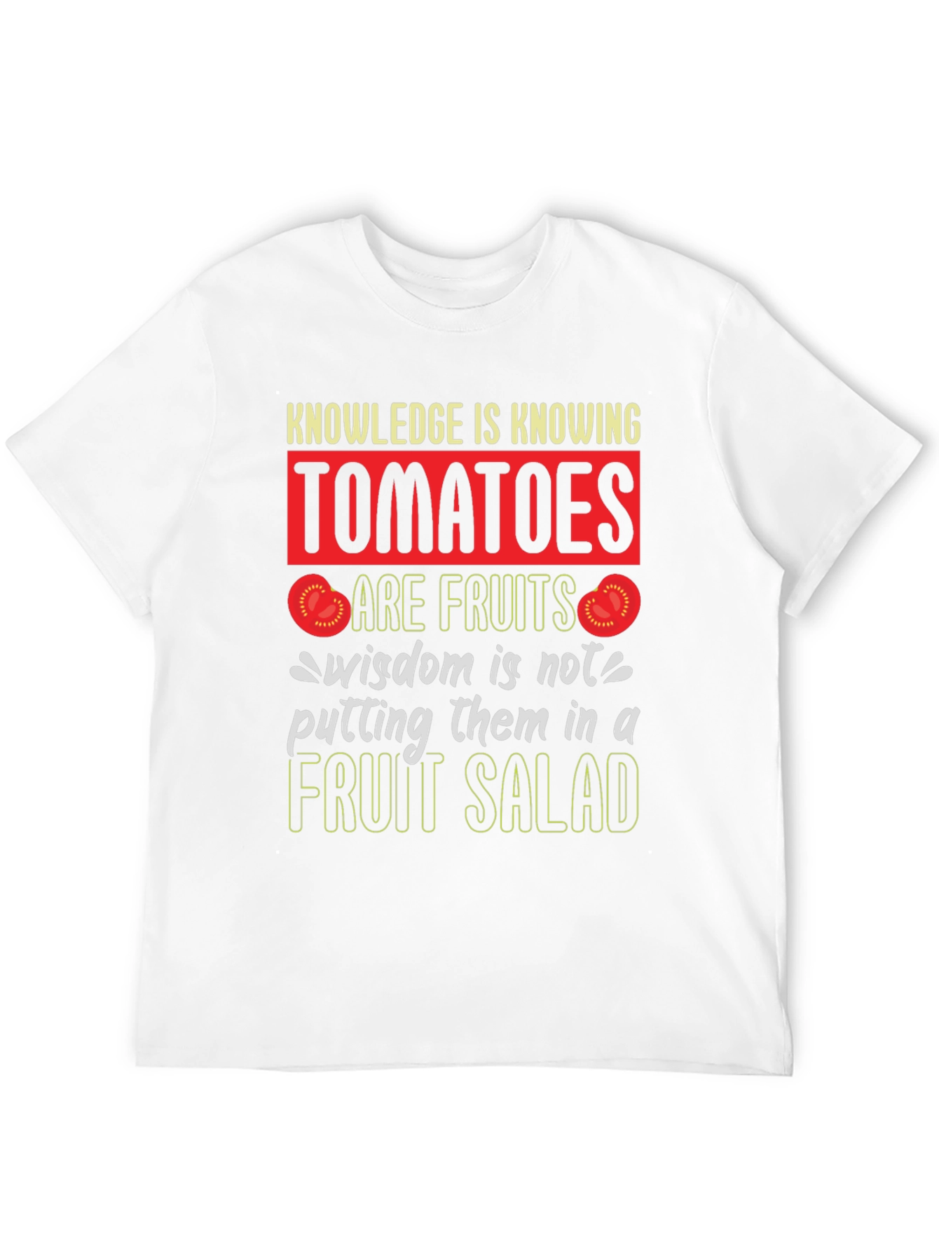 Black Tomato Fruit Wisdom T-Shirt view 12