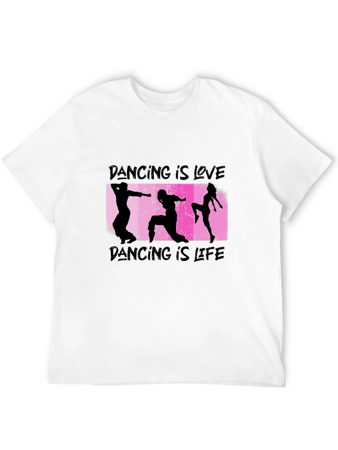 Dancing is Love Black Graphic Tee - 12