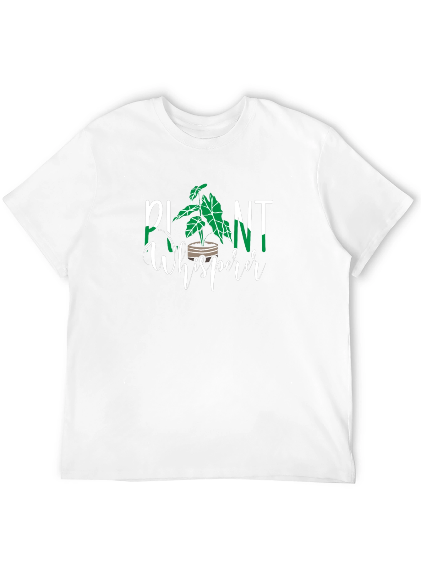 Black Plant Whisperer Graphic T-Shirt - Nature Lover Tee view 12