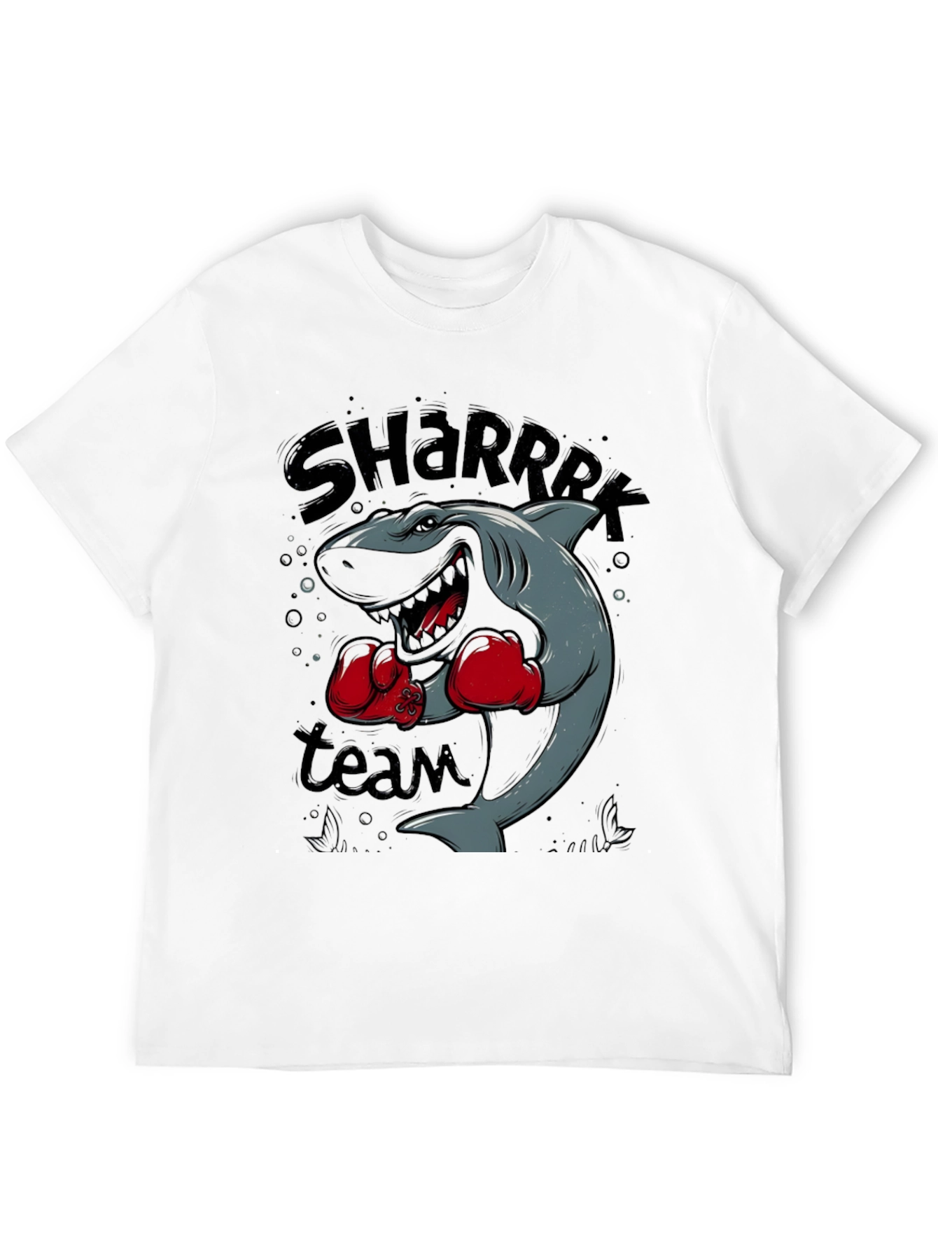 Black Shark Boxing Team Graphic Black T-Shirt view 12