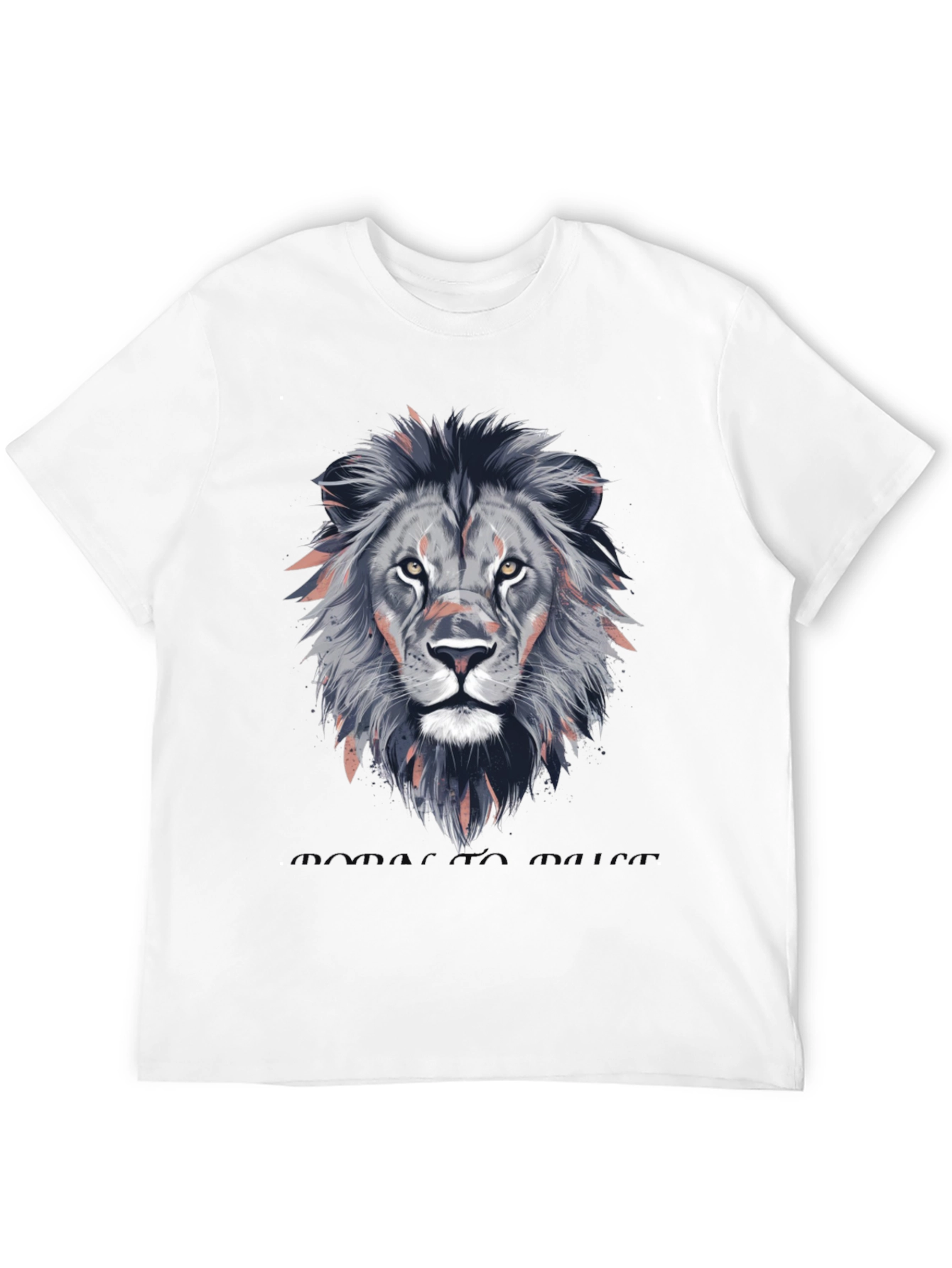 Black Lion Head Graphic T-Shirt - Stylish Animal Print Tee view 12