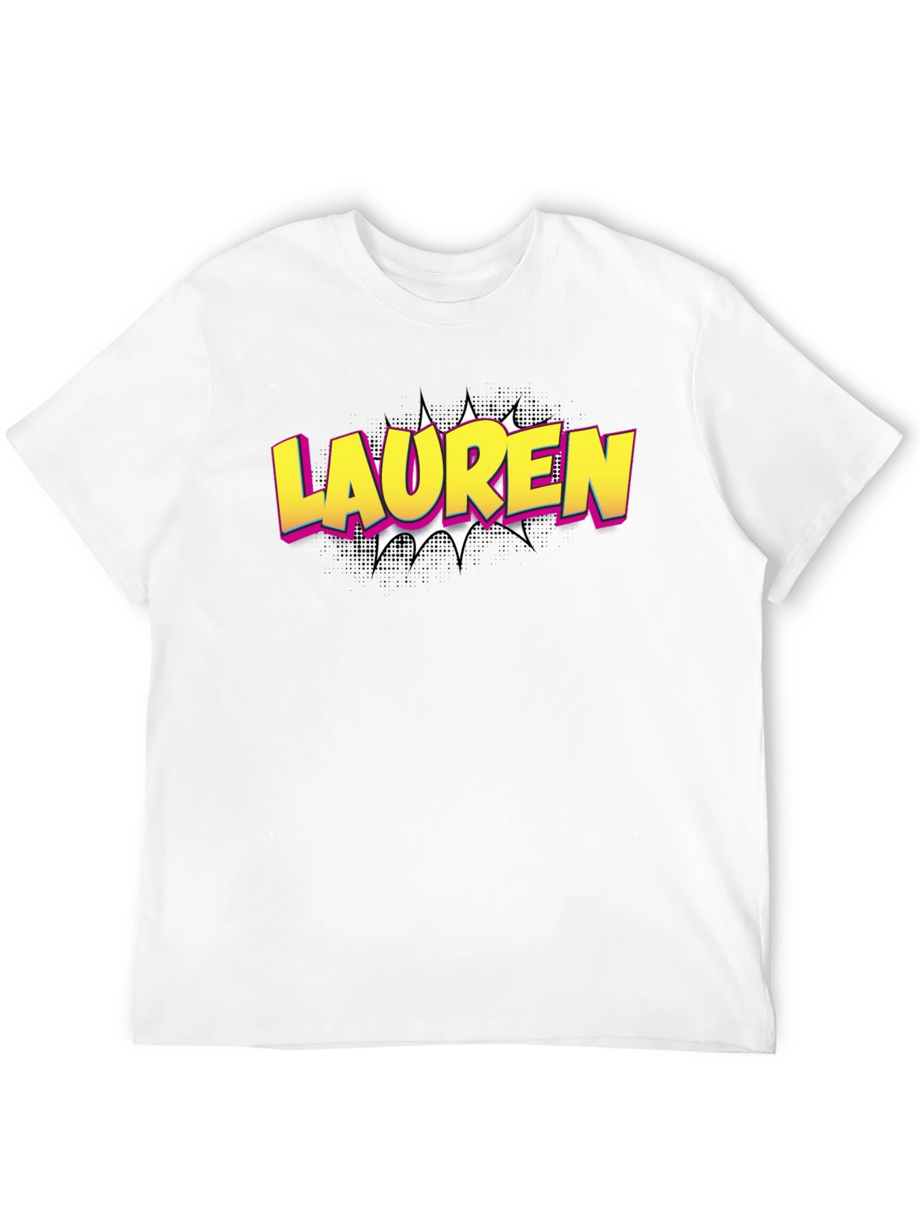 Lauren Comic Book Style T-Shirt - 12