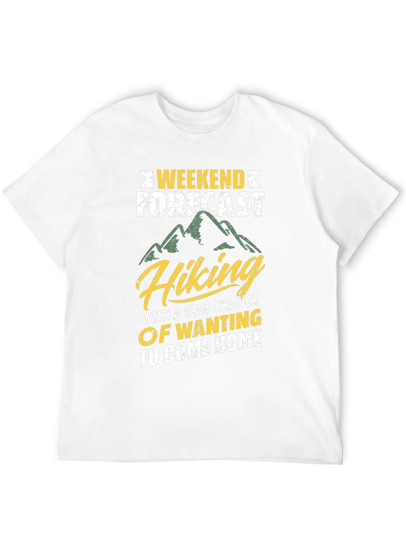 Black Hiking Forecast T-Shirt view 12