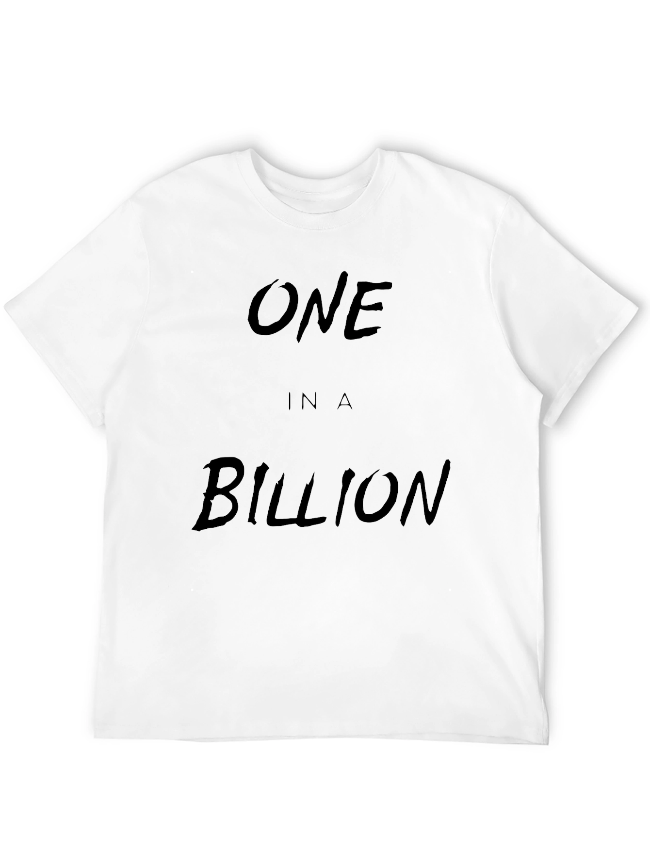 Black One in a Billion Black Graphic Tee view 12
